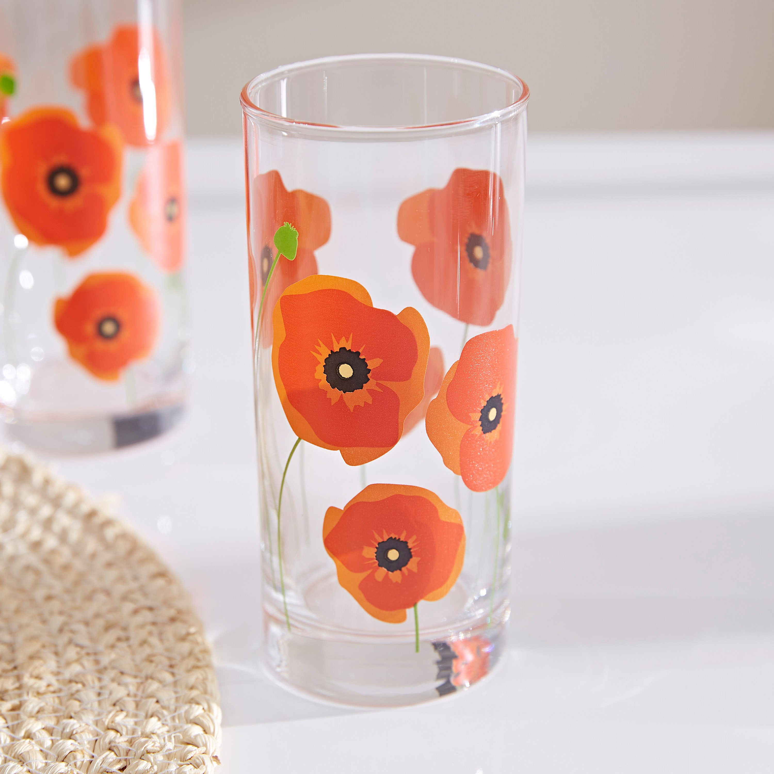 طقم أواني شرب مع إبريق 7 قطع من ريد رومانس -hbxhomeware-hbxkitchen-image-4