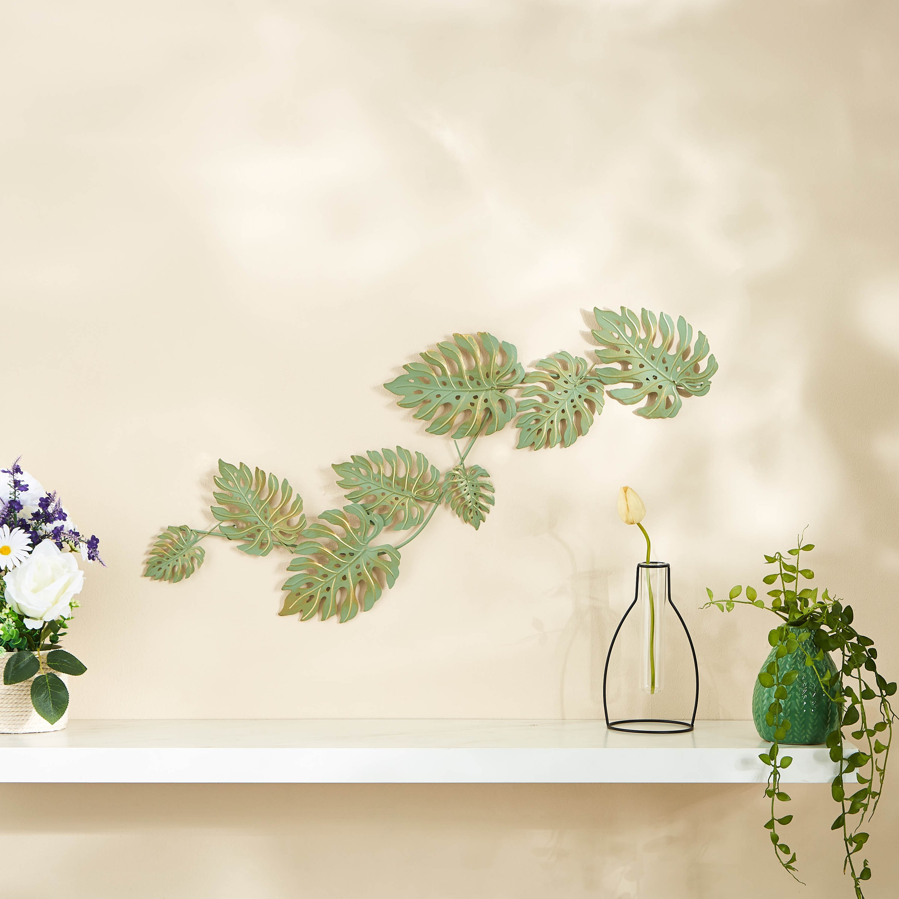 زينة حائط معدنية فيرن من شيراز-hbxdiningroom-walldecor-wallart-image-4