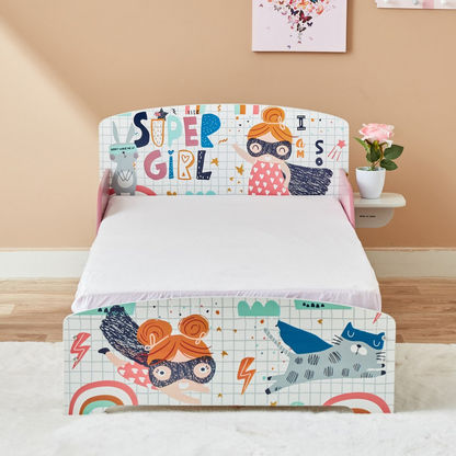 SuperGirl Single Bed - 70x130 cms