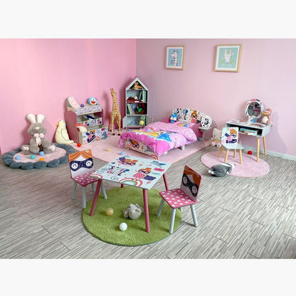 Super Girl Kids' Table with 2 Chairs