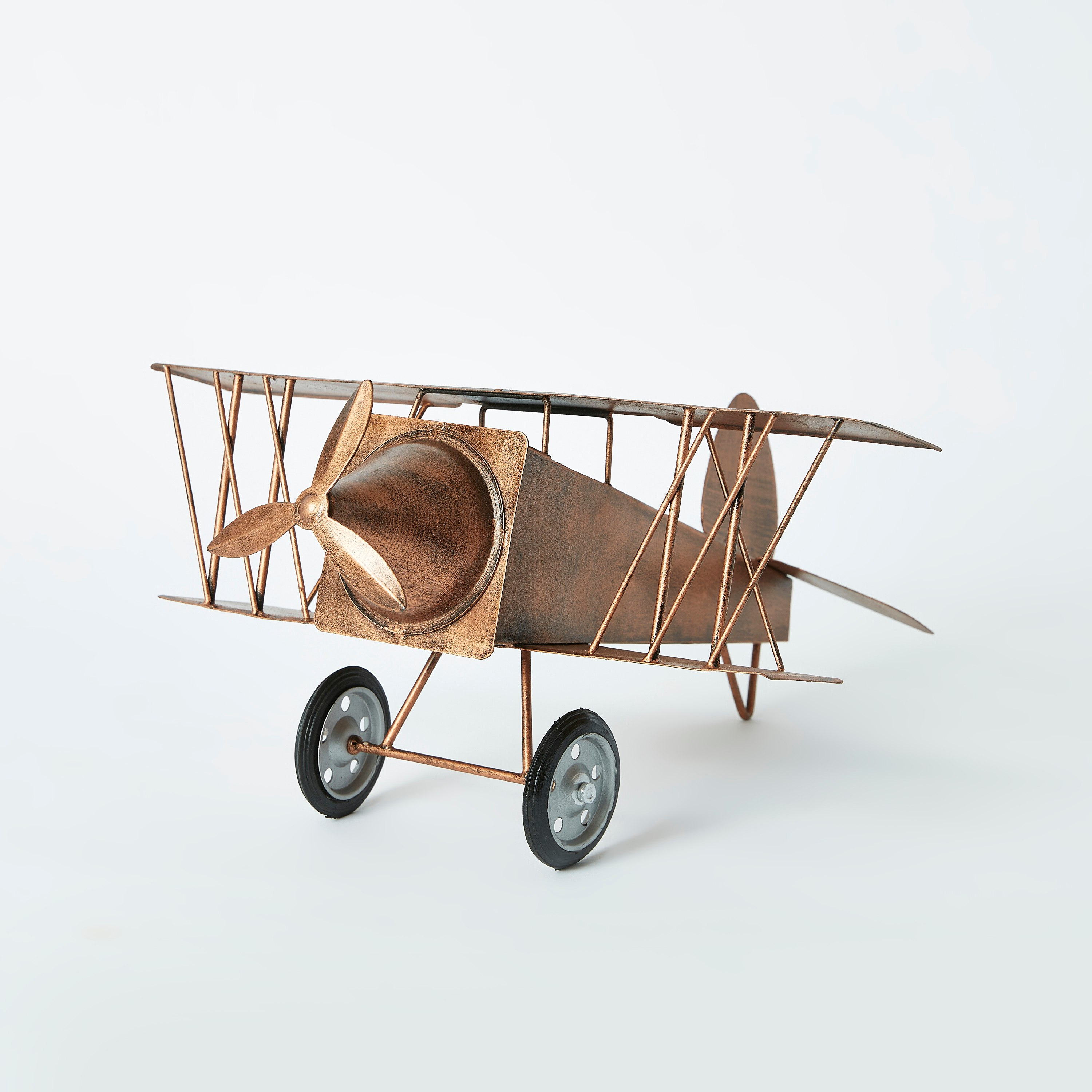 طائرة ديكور معدنية معتّقة - زهارا-hbxhomeware-homedecor-figurinesandornaments-image-5