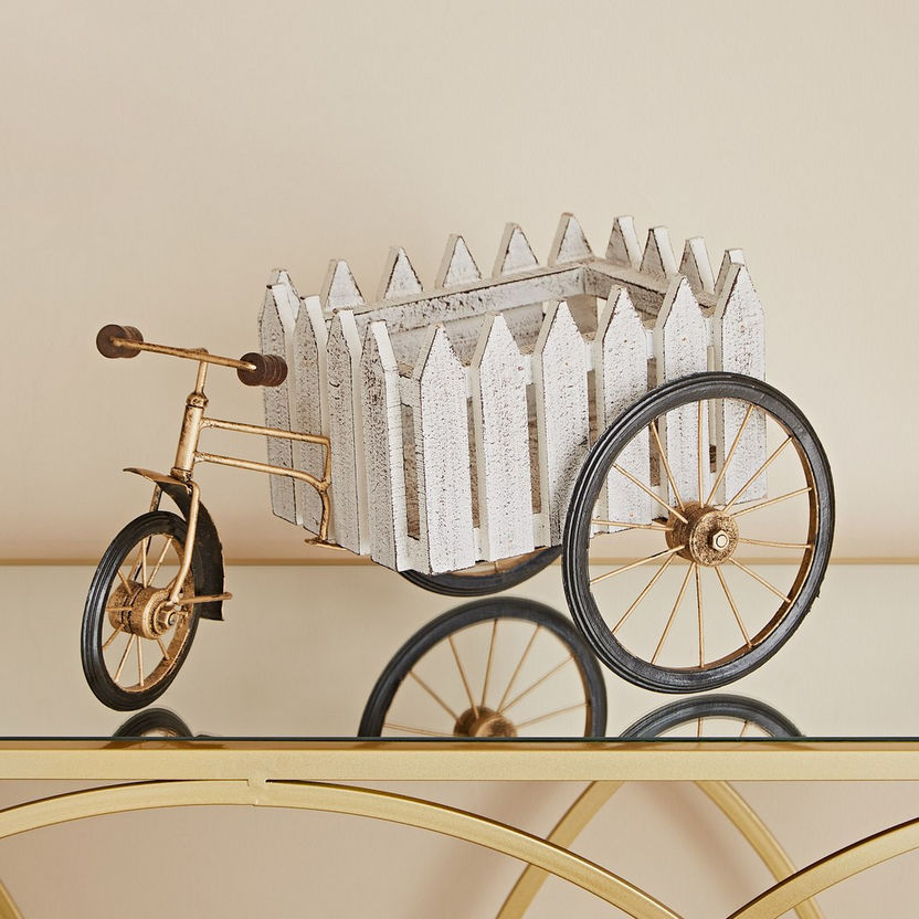 Zahara Metal Decorative Cycle-Figurines & Ornaments-image-0