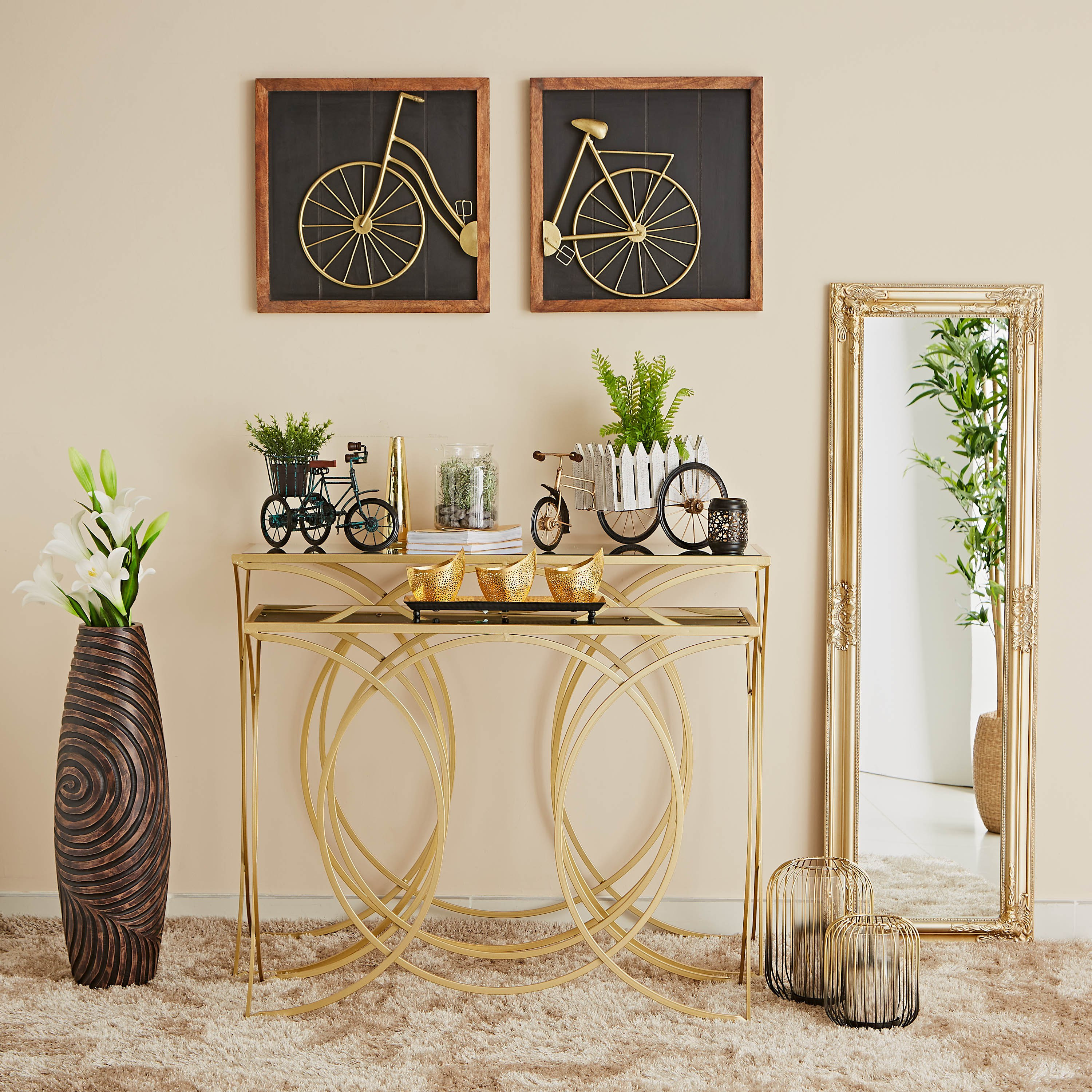 Zahara Metal Decorative Cycle-hbxhomeware-homedecor-figurinesandornaments-image-4