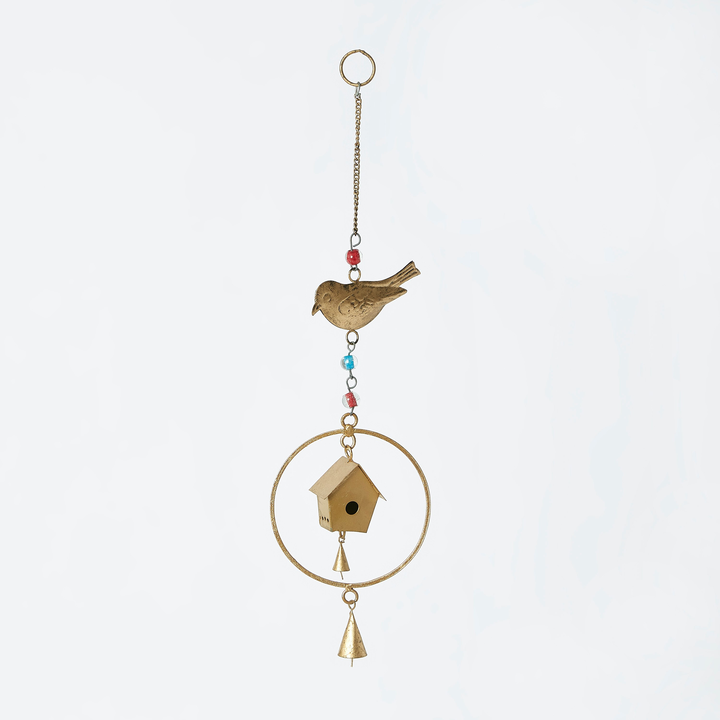 جرس ديكور معدني بخيط فردي على شكل قفص طيور من زهارا-hbxhomeware-homedecor-figurinesandornaments-image-4