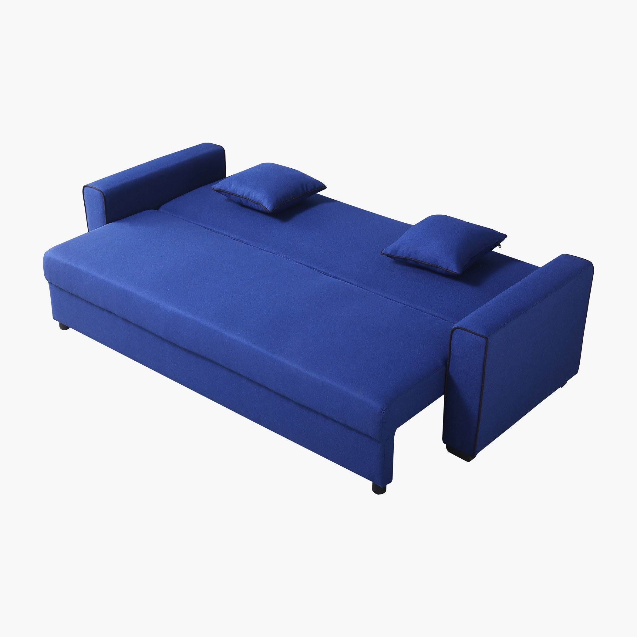 Cyrus 3-Seater Pull-Out Sofa Bed with Storage and 2 Cushions-hbxfurniture-sofasandarmchairs-sofabeds-image-9