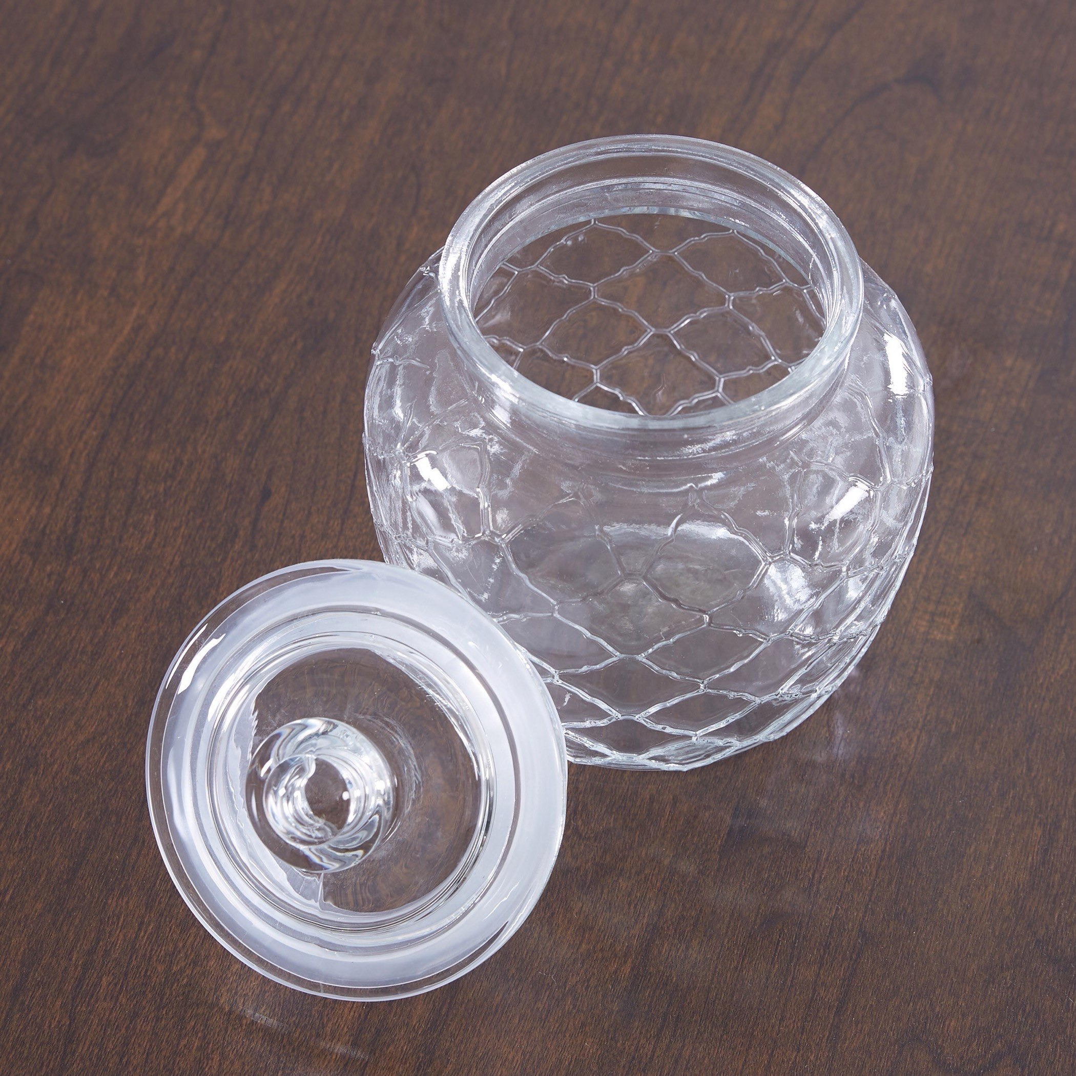جرّة زجاجيّة بغطاء - 1.2 لتر-hbxhomeware-hbxkitchen-image-2