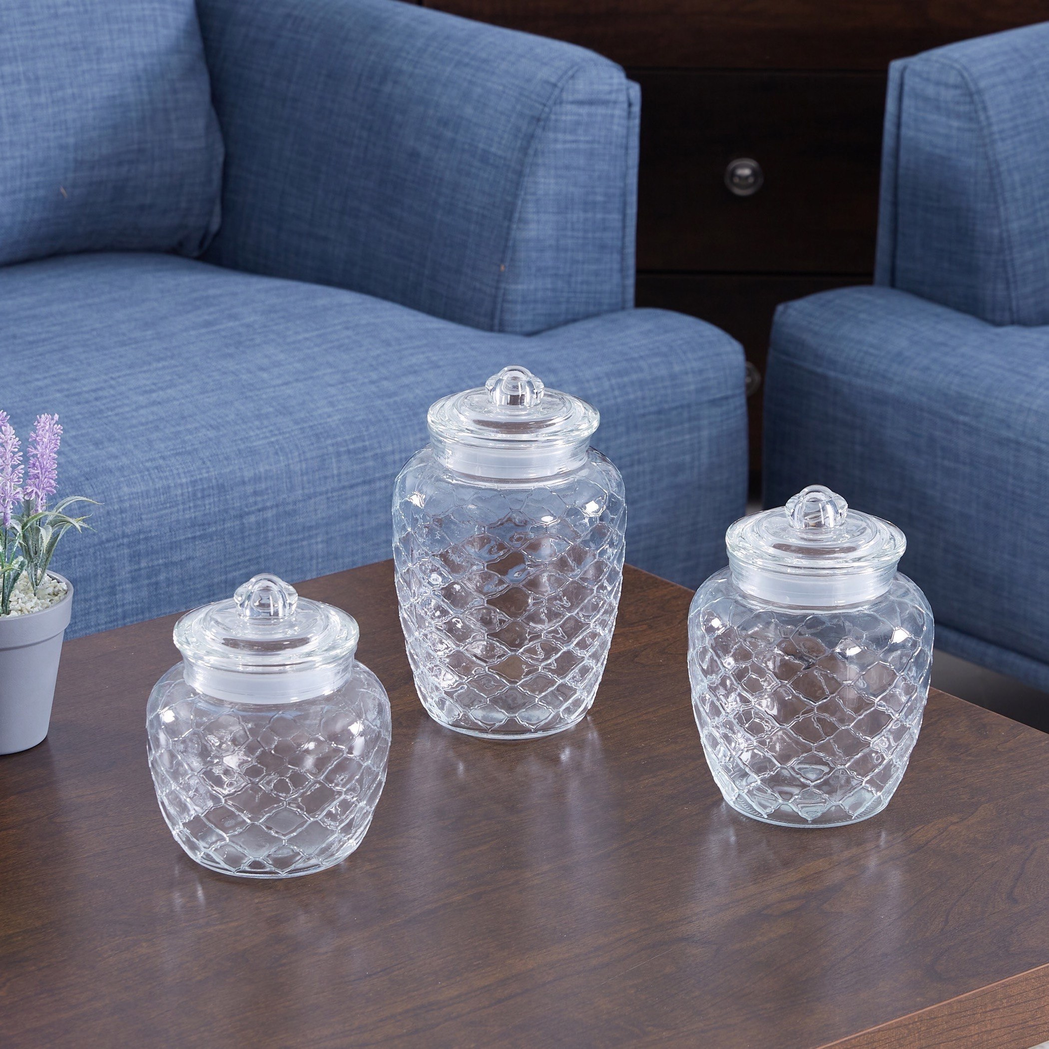 جرّة زجاجيّة بغطاء - 1.2 لتر-hbxhomeware-hbxkitchen-image-4