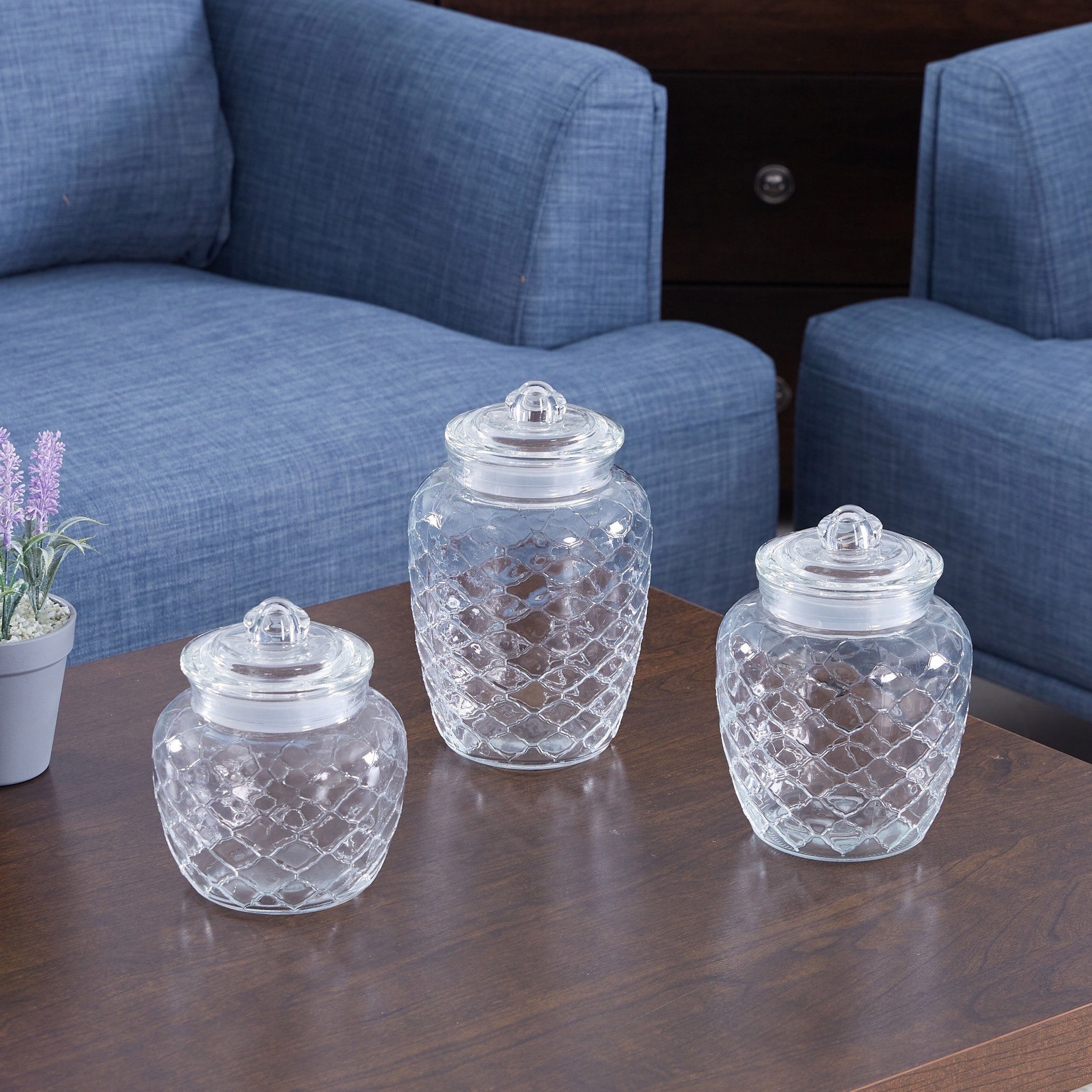 Glass Jar with Lid - 2.2 L-hbxhomeware-hbxkitchen-image-4