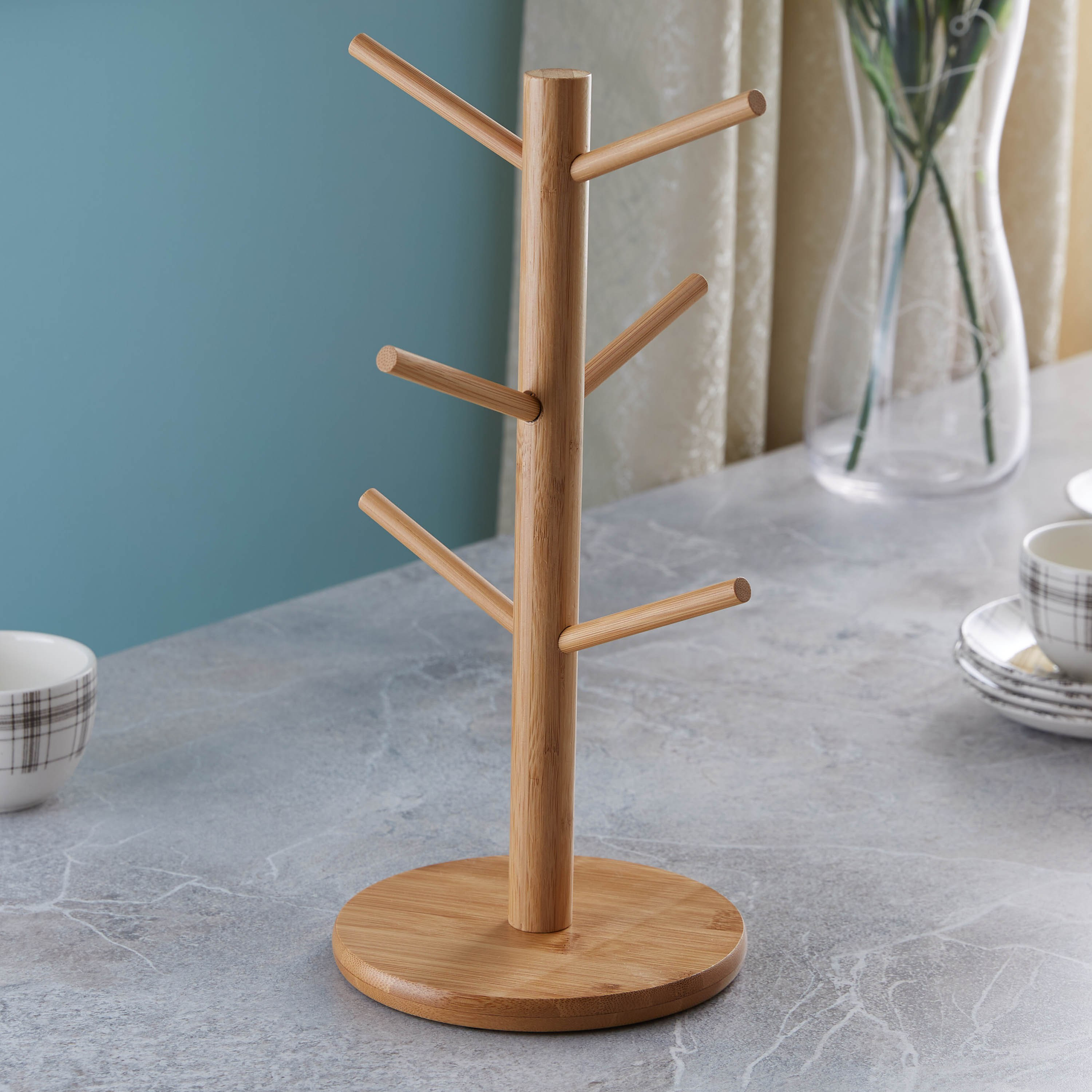 Bamboo Mug Tree-hbxhomeware-hbxkitchen-image-1