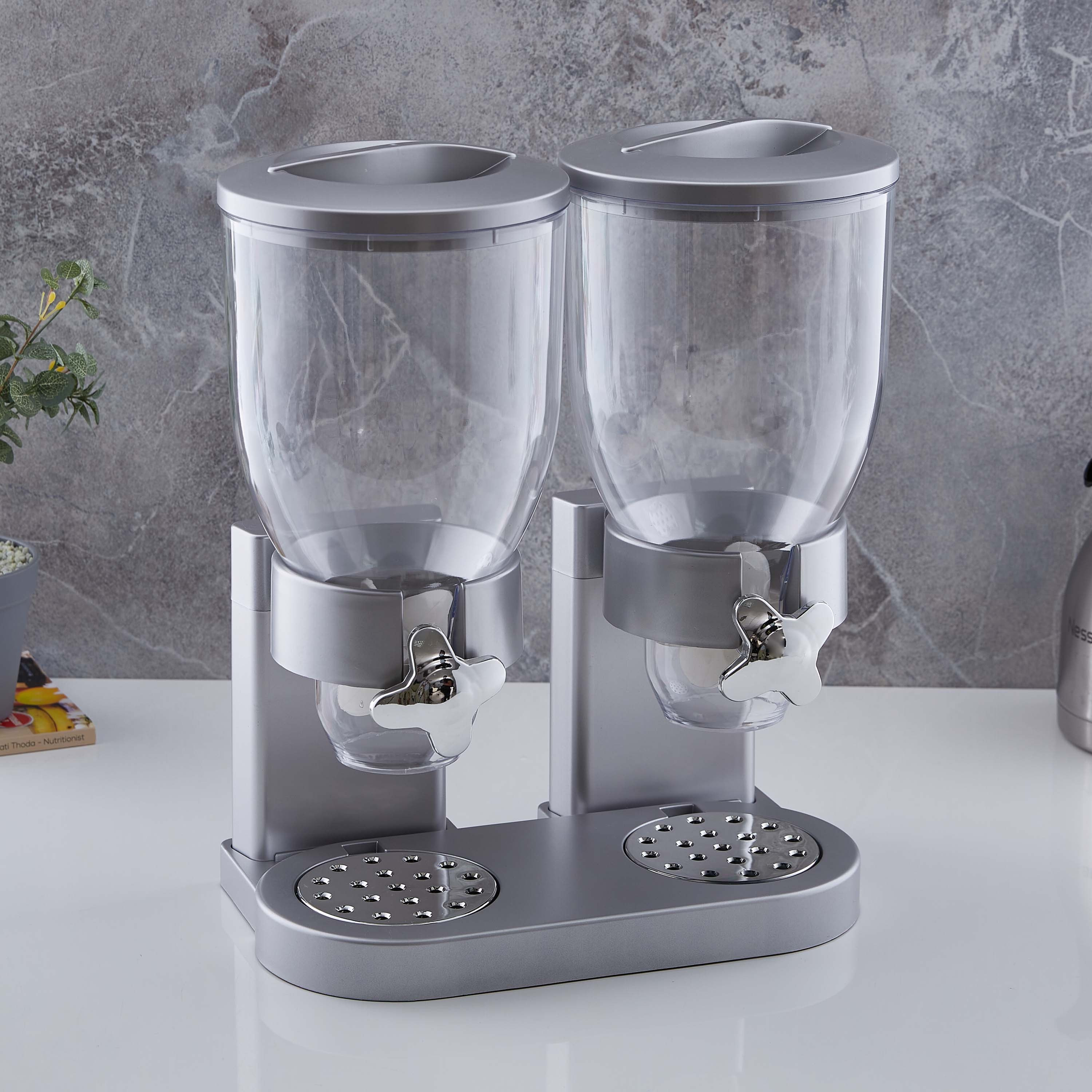 موزّع حبوب مزدوج من أوركيد - 3 لتر-hbxhomeware-hbxkitchen-image-1
