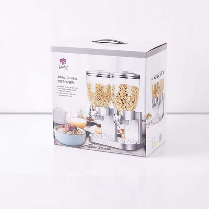 Orchid Dual Cereal Dispenser - 3 L Each