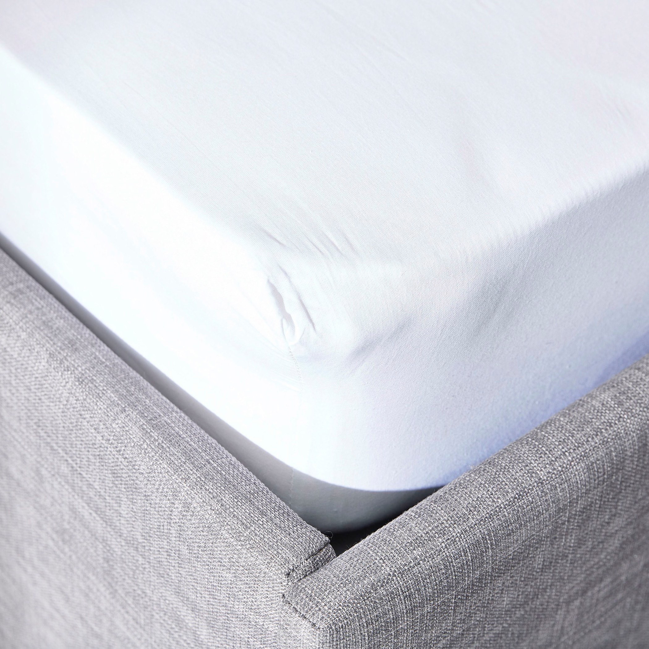 شرشف مطاطي كينج قطني سادة من ويلينجتون - 180x200 سم-hbxhomeware-hbxbedroom-image-2