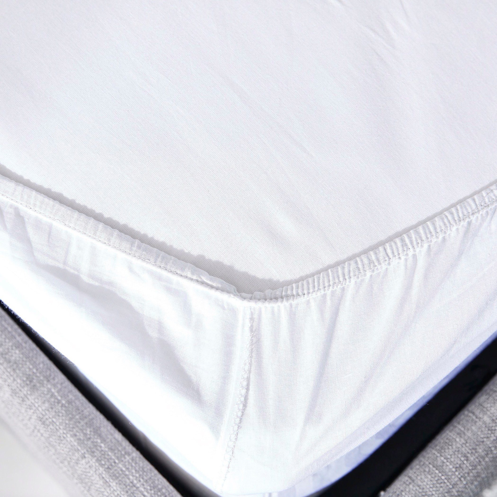 شرشف مطاطي كينج قطني سادة من ويلينجتون - 180x200 سم-hbxhomeware-hbxbedroom-image-3