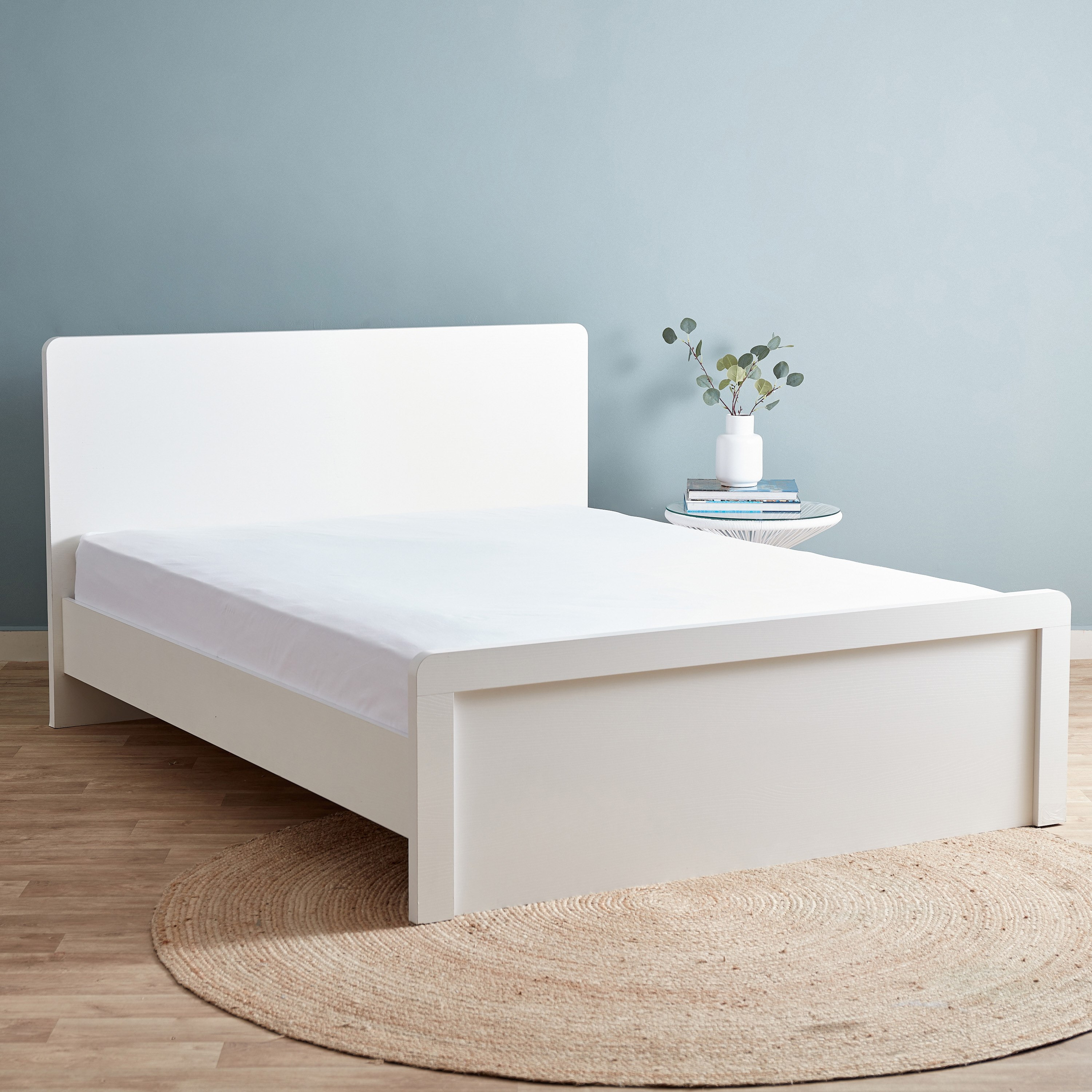 Wellington Solid Cotton King Flat Sheet - 240x260 cm-hbxhomeware-hbxbedroom-image-1