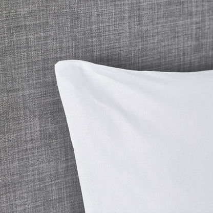 Wellington Solid Cotton 2-Piece Pillow Cover Set - 50x75 cm-Sheets and Pillow Covers-image-1