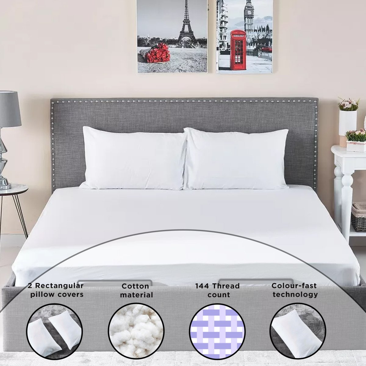 طقم غطاء وسادة قطني سادة من قطعتين من ويلينجتون- 50x75 سم-hbxhomeware-hbxbedroom-image-5