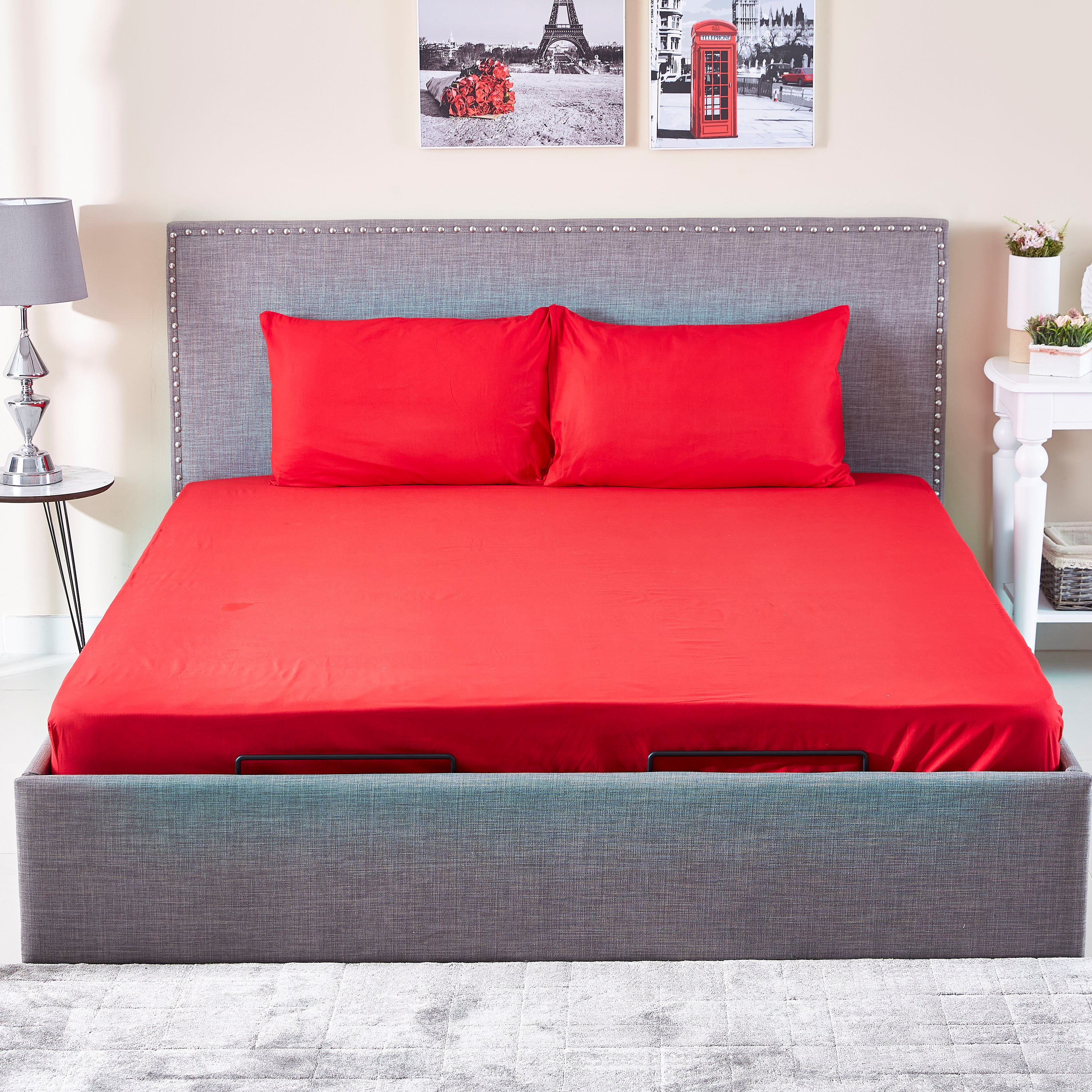 طقم غطاء وسادة قطن سادة قطعتين من ويلينجتون- 50x75 سم-hbxhomeware-hbxbedroom-image-4