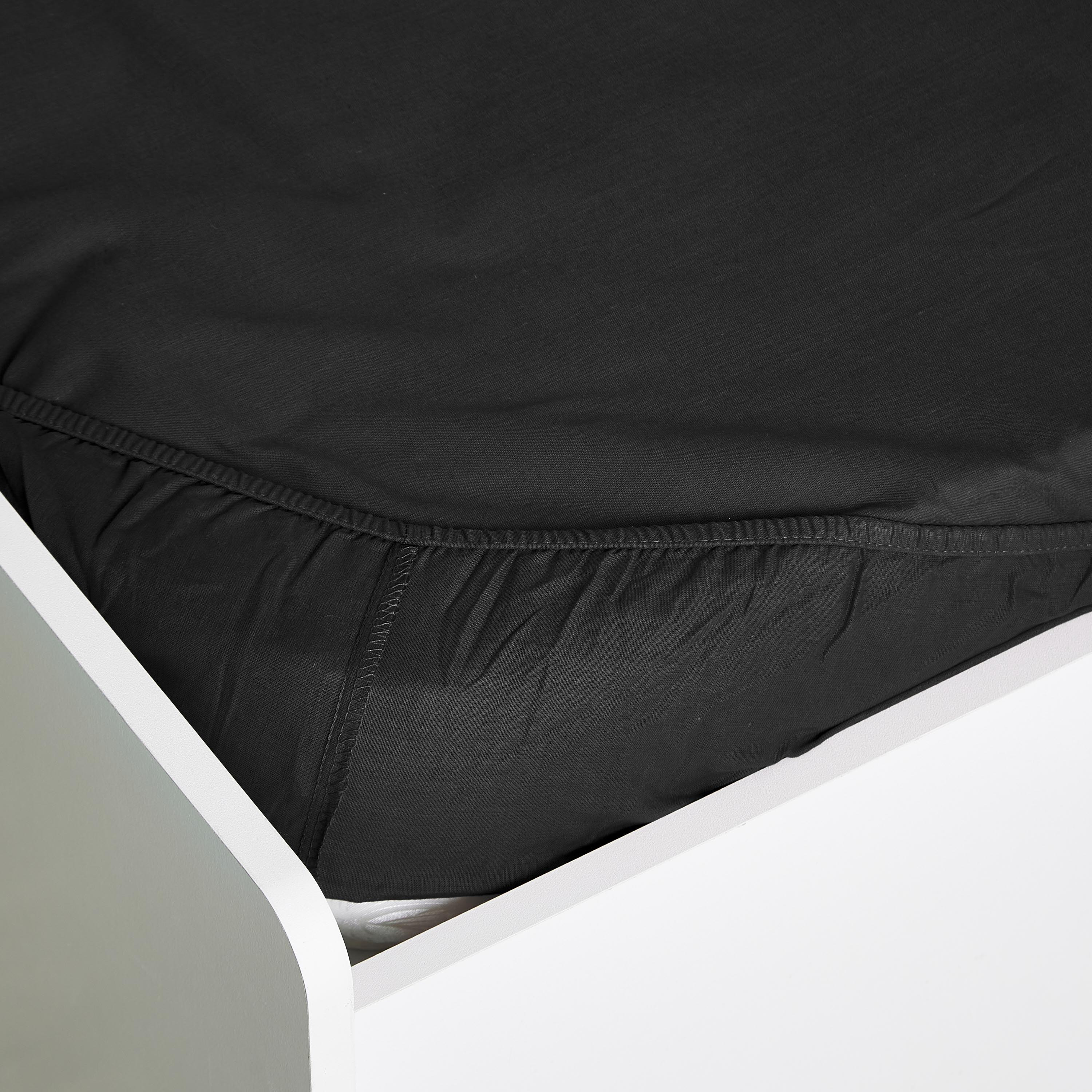 شرشف مطاطي فردي قطني سادة من ويلينجتون - 90x200 سم-hbxhomeware-hbxbedroom-image-4
