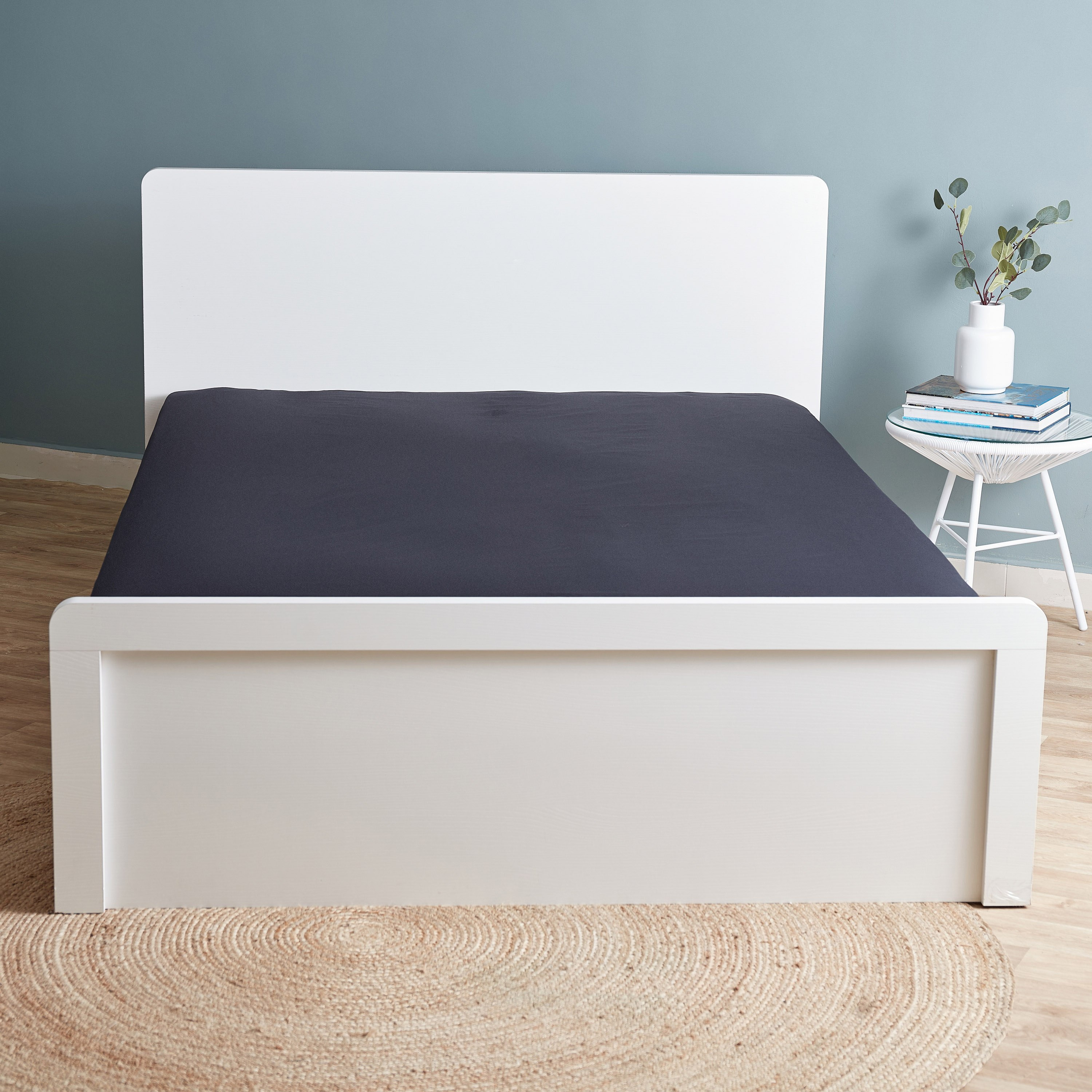 شرشف مسطح قطني كينج سادة من ويلينجتون - 260x240 سم-hbxhomeware-hbxbedroom-image-2