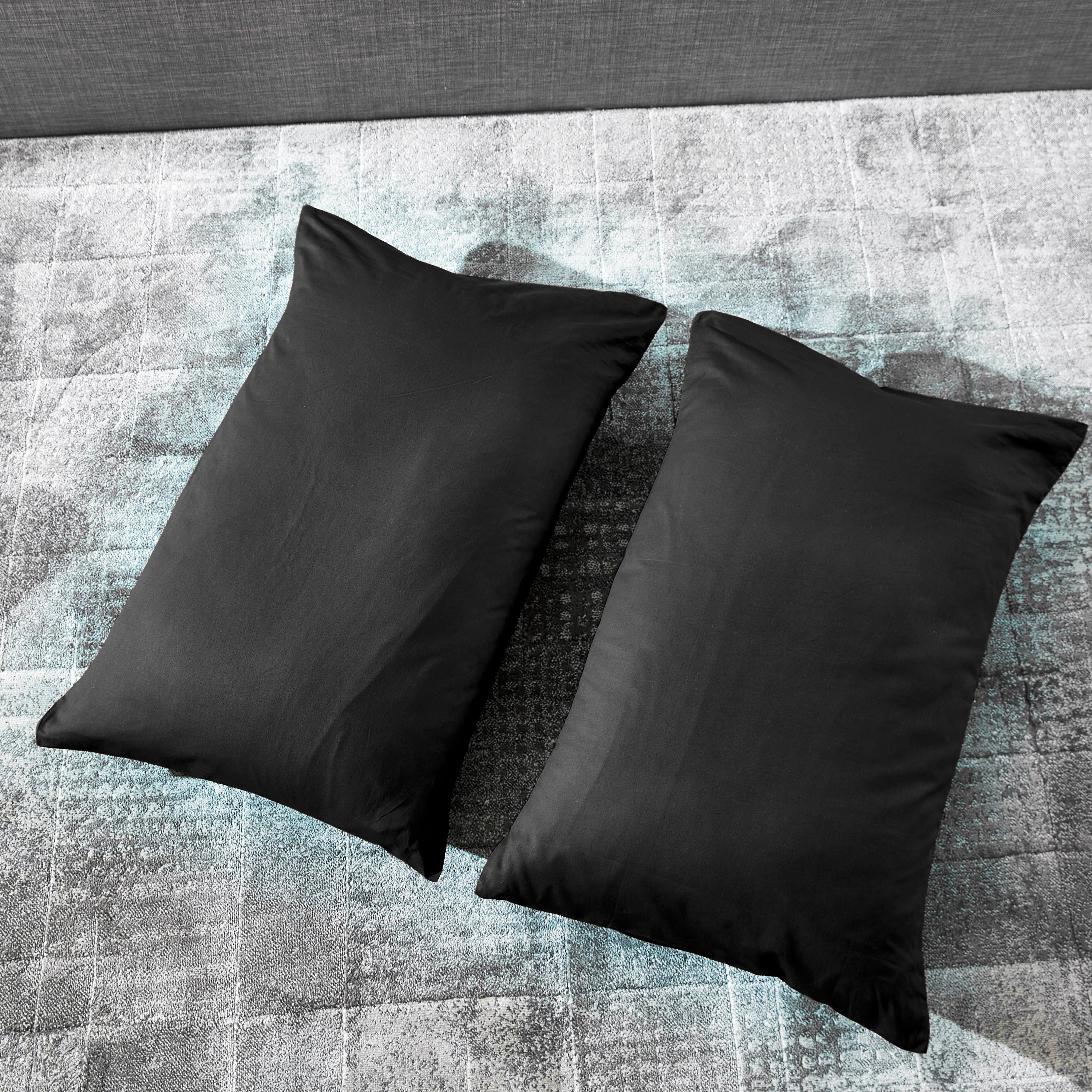 طقم غطاء وسادة سادة قطن قطعتين من ويلينجتون- 50 × 75 سم-hbxhomeware-hbxbedroom-image-3