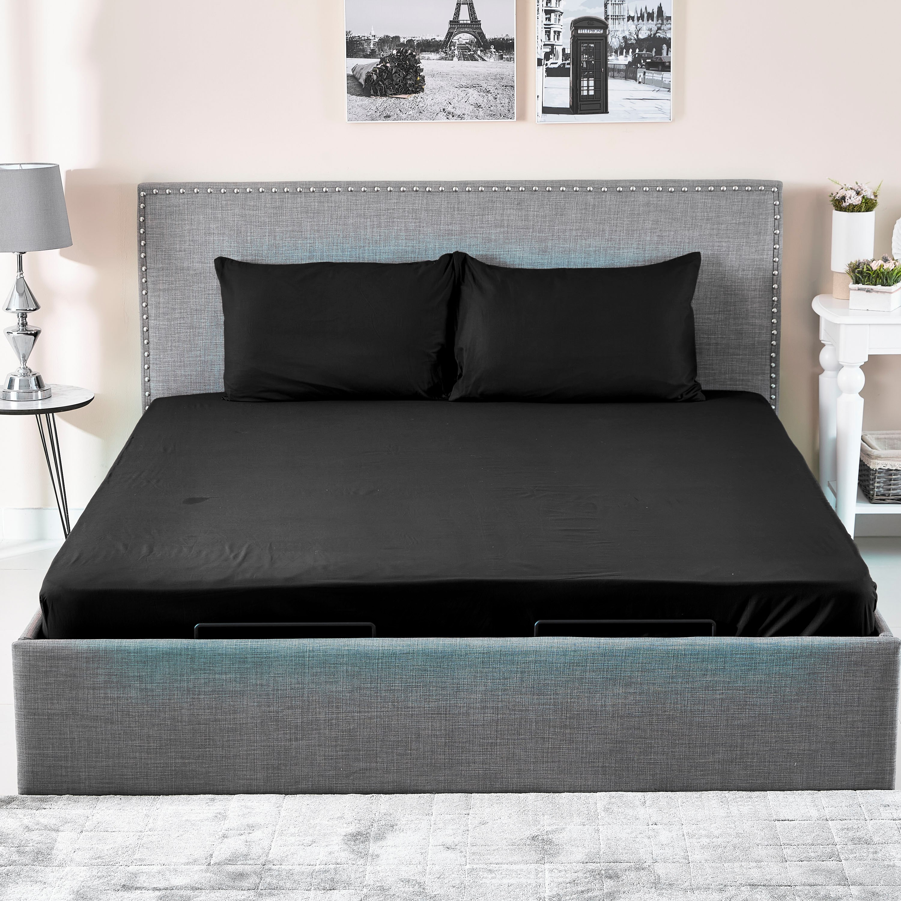 طقم غطاء وسادة سادة قطن قطعتين من ويلينجتون- 50 × 75 سم-hbxhomeware-hbxbedroom-image-4
