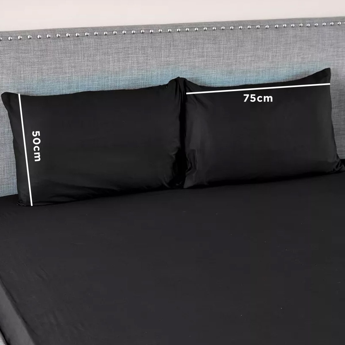 طقم غطاء وسادة سادة قطن قطعتين من ويلينجتون- 50 × 75 سم-hbxhomeware-hbxbedroom-image-7