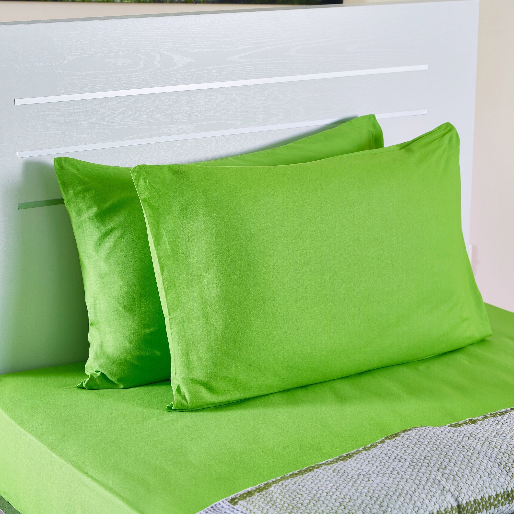 طقم غطاء وسادة قطني سادة من قطعتين من ويلينجتون- 50x75 سم-hbxhomeware-hbxbedroom-image-1