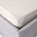 Wellington Solid Cotton King Fitted Sheet - 180x200 cm-Sheets and Pillow Covers-thumbnailMobile-1