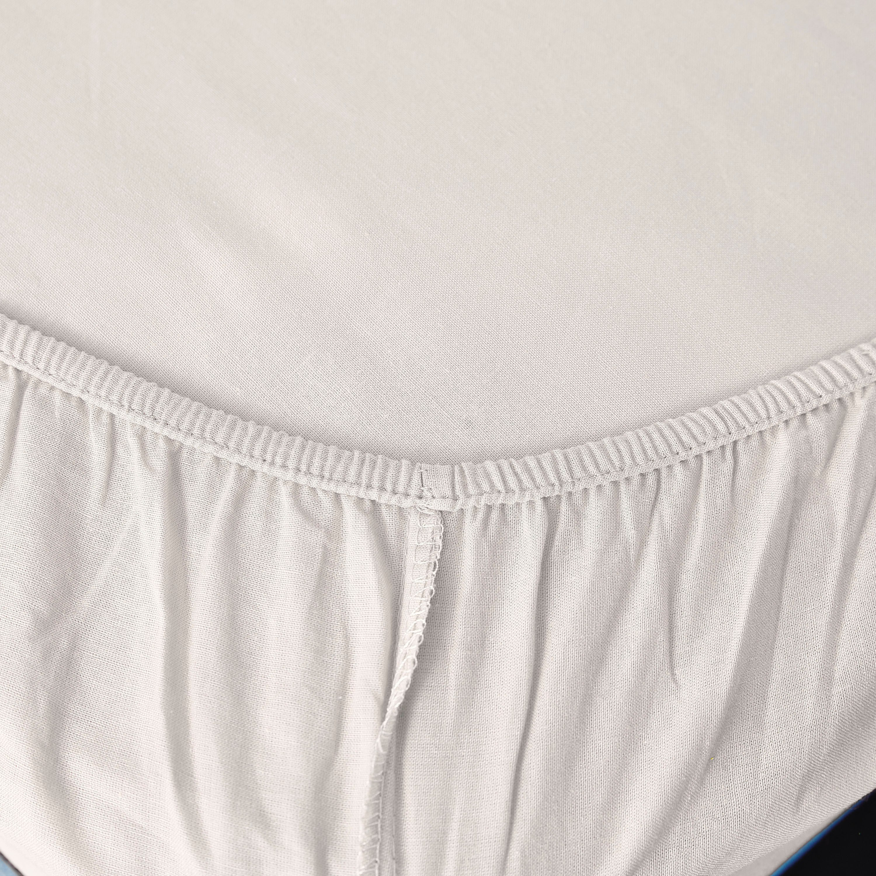 شرشف مطاطي سوبر كينج قطن سادة من ويلينجتون - 200x200  سم-hbxhomeware-hbxbedroom-image-3