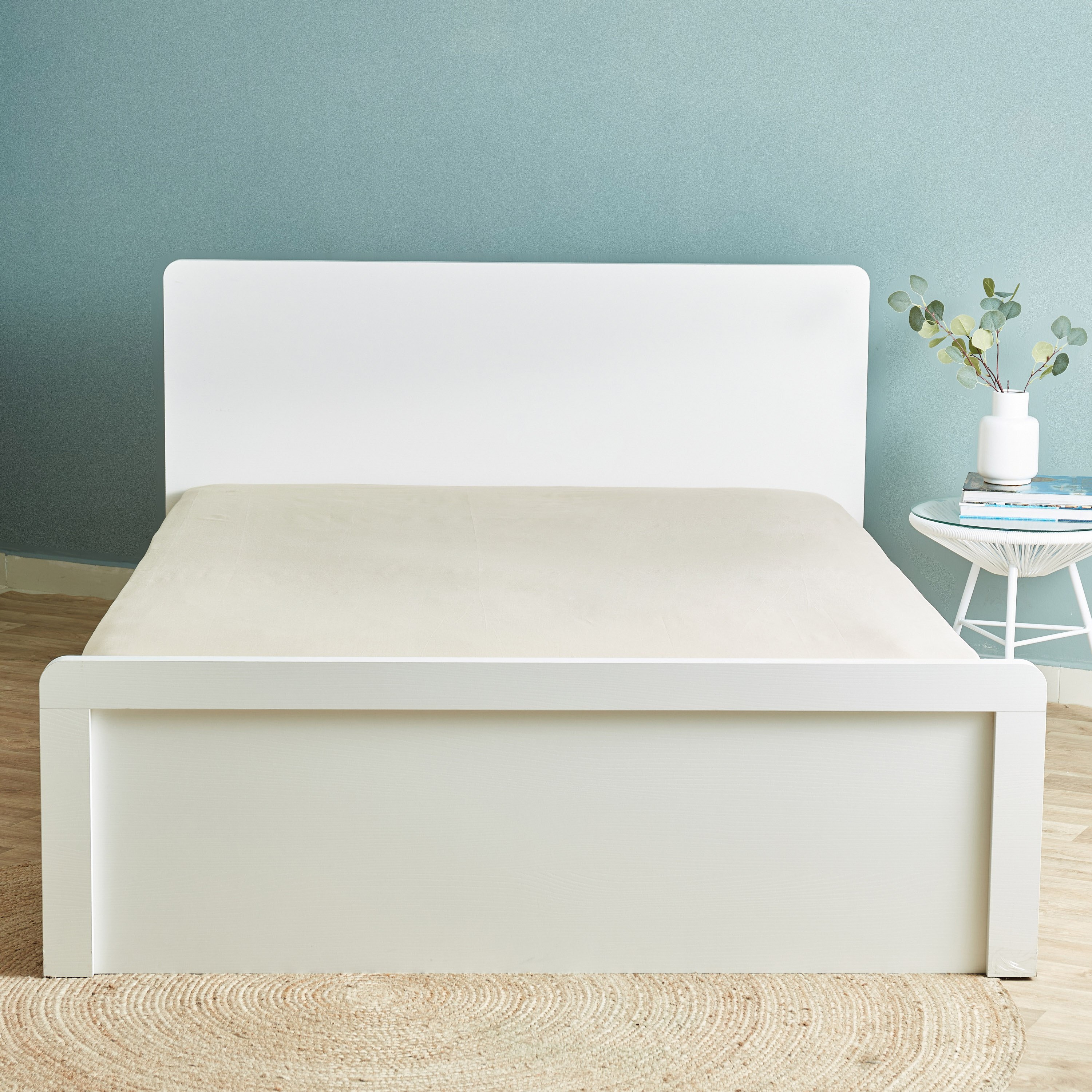 شرشف مسطح قطني كينج سادة من ويلينجتون - 260x240 سم-hbxhomeware-hbxbedroom-image-2