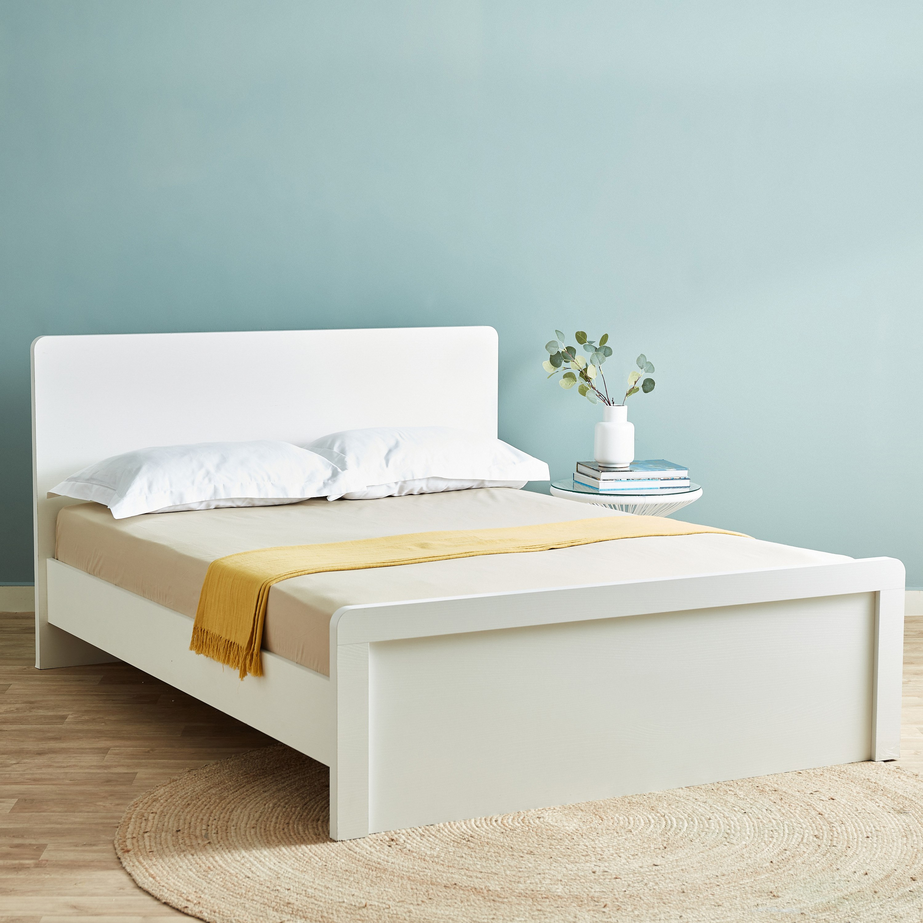 شرشف مسطح قطني كينج سادة من ويلينجتون - 260x240 سم-hbxhomeware-hbxbedroom-image-6