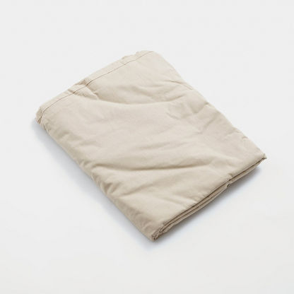 Wellington Solid Cotton King Flat Sheet - 240x260 cms