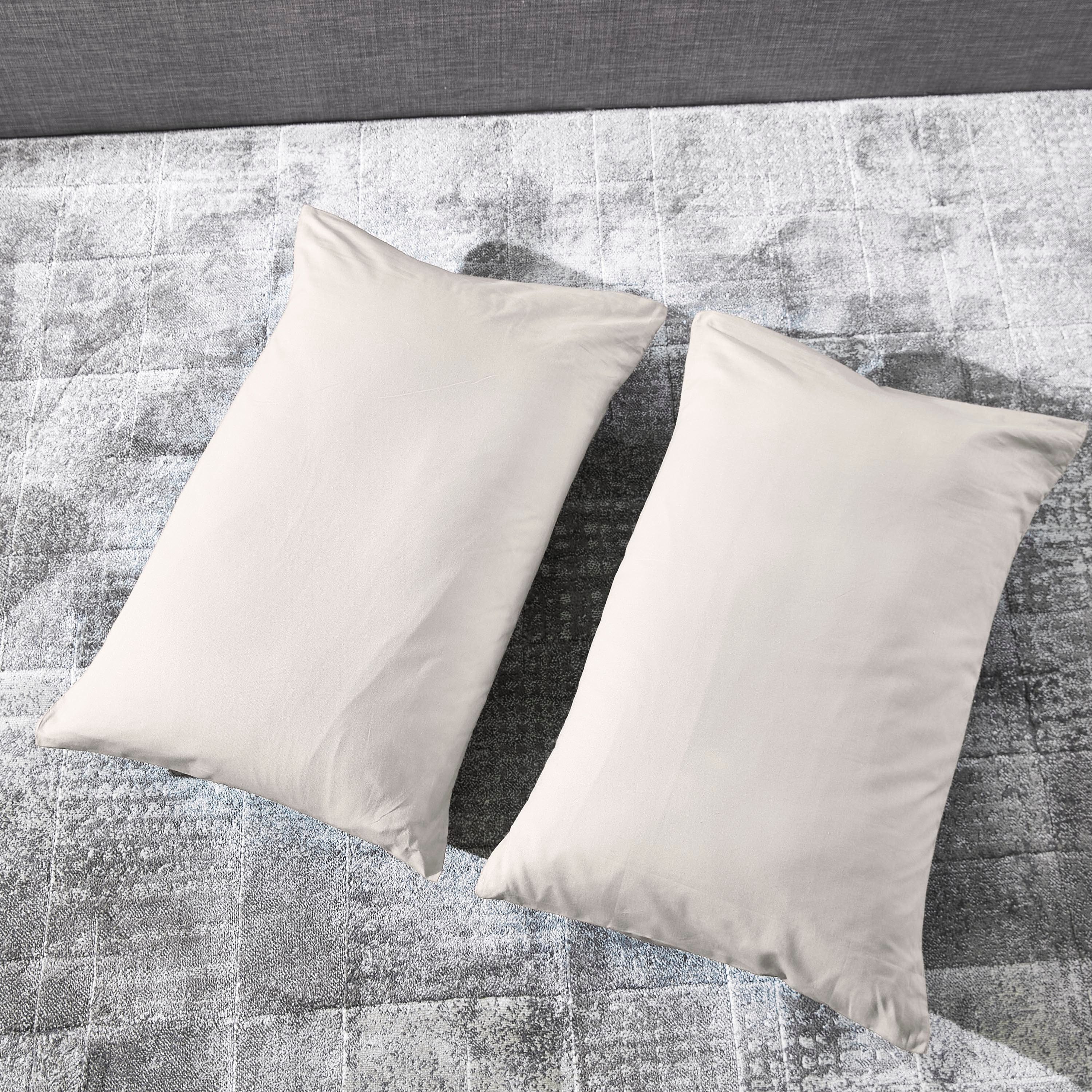 طقم غطاء وسادة قطن سادة قطعتين من ويلينجتون- 50x75 سم-hbxhomeware-hbxbedroom-image-3