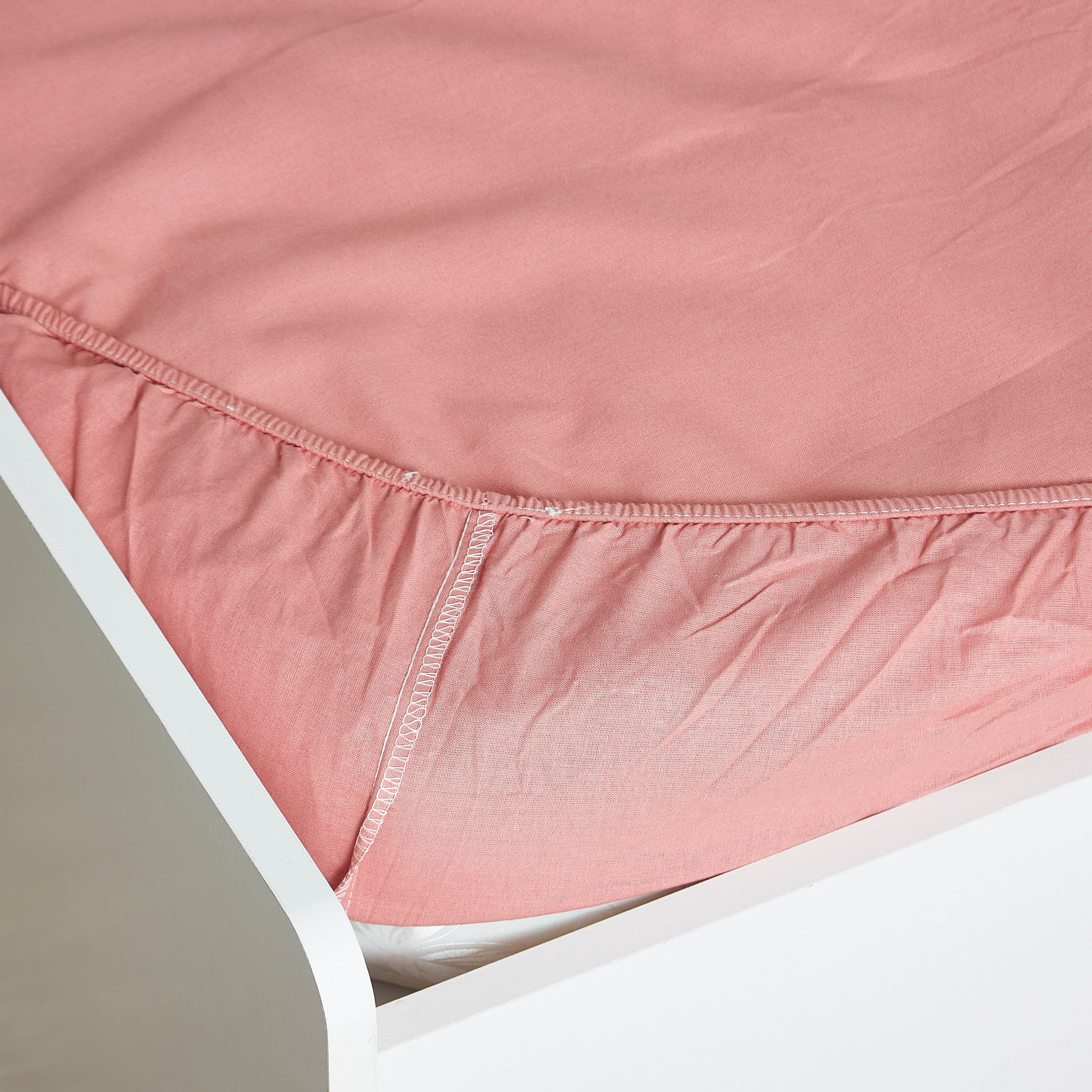 Wellington Solid Cotton Single Fitted Sheet - 90x200 cm-hbxhomeware-hbxbedroom-image-4