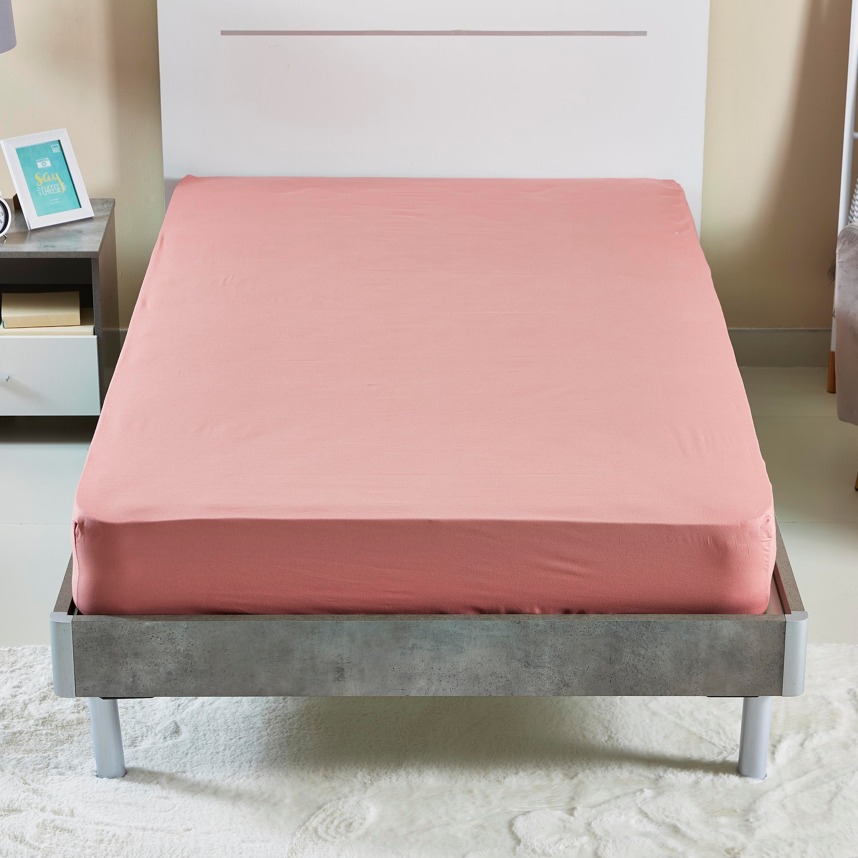 شرشف مطاطي قطني توين سادة من ويلينجتون - 120x200 سم-hbxhomeware-hbxbedroom-image-2