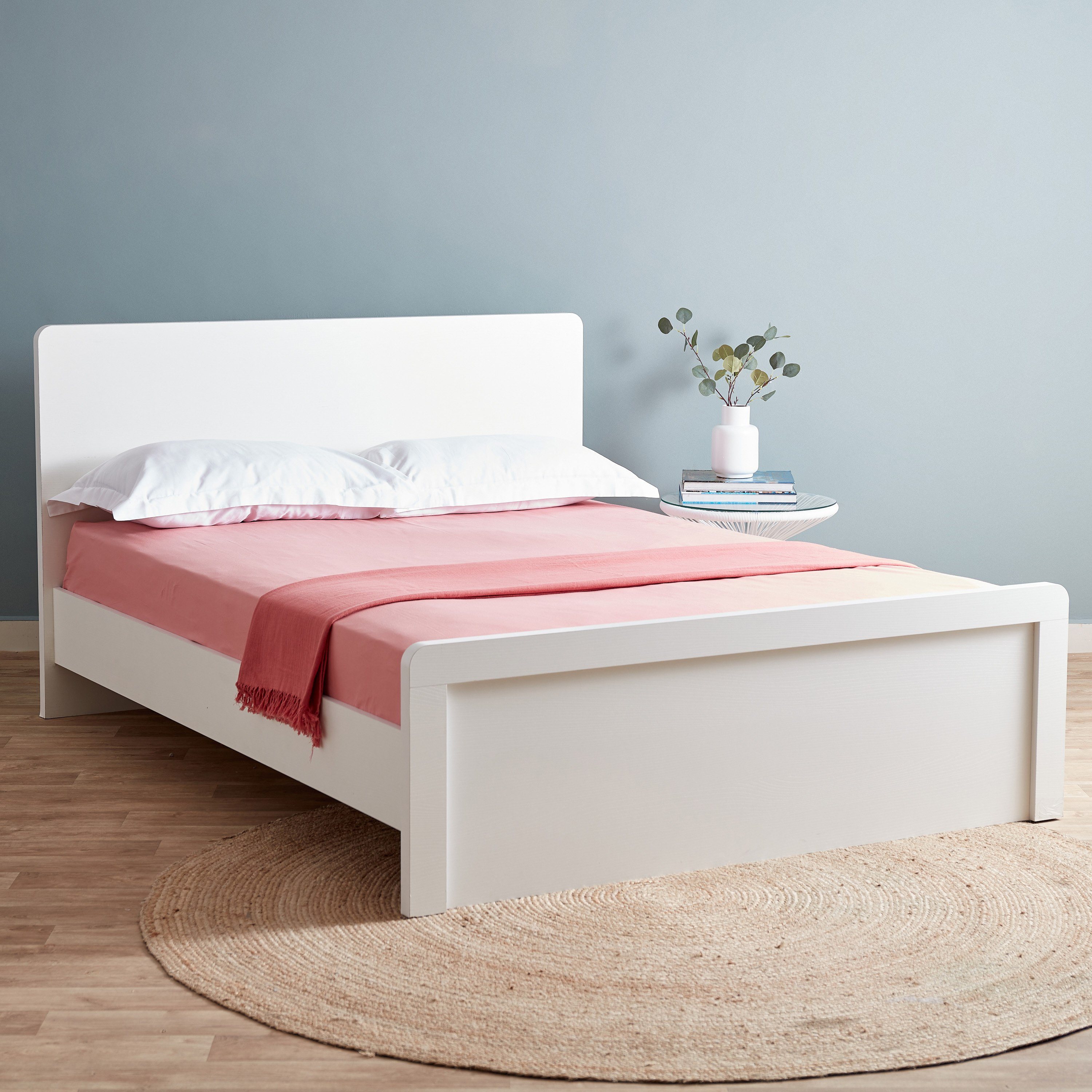 شرشف مسطح قطني كينج سادة من ويلينجتون - 260x240 سم-hbxhomeware-hbxbedroom-image-6