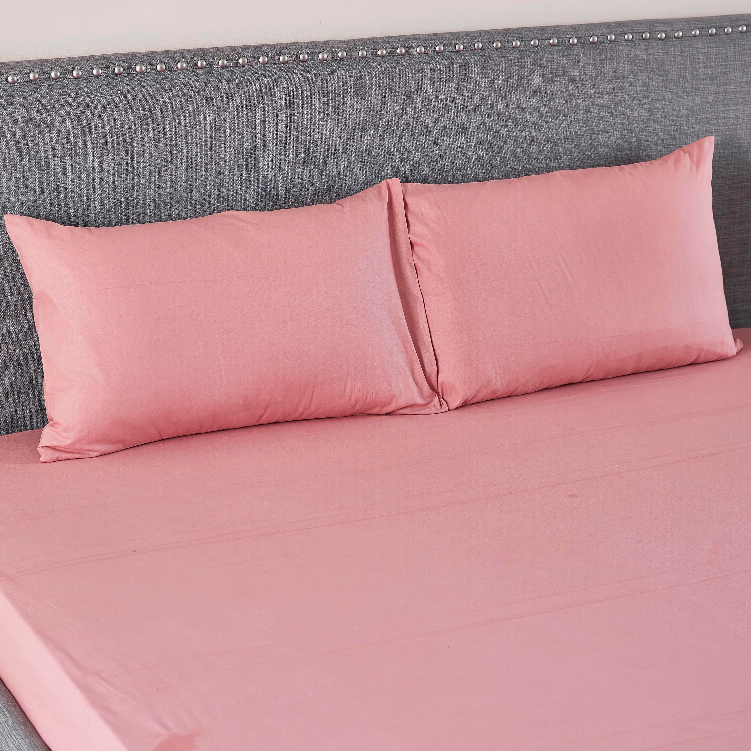 طقم غطاء وسادة قطن سادة قطعتين من ويلينجتون- 50x75 سم-hbxhomeware-hbxbedroom-image-1