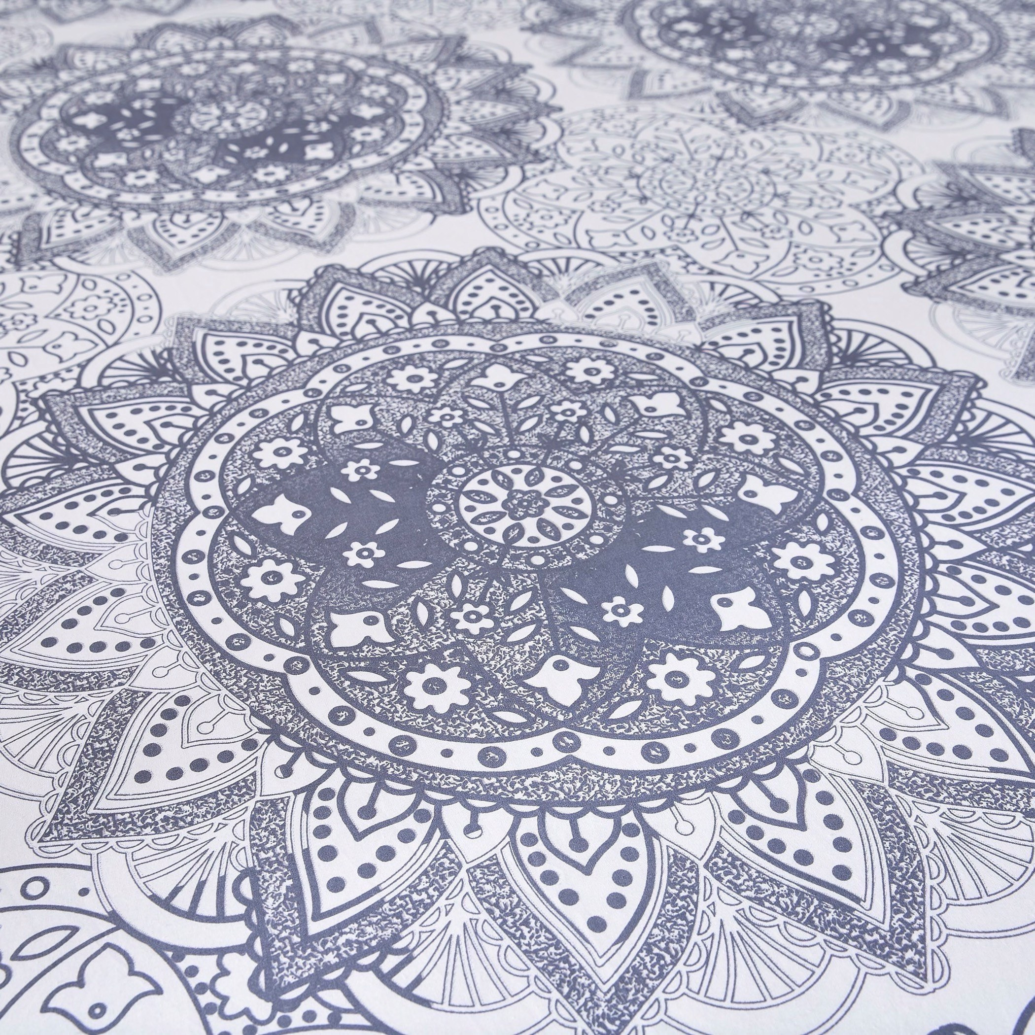 شرشف مطّاطي قطني مقاس كينج من ميداليان - 180x200 سم-hbxhomeware-hbxbedroom-image-2