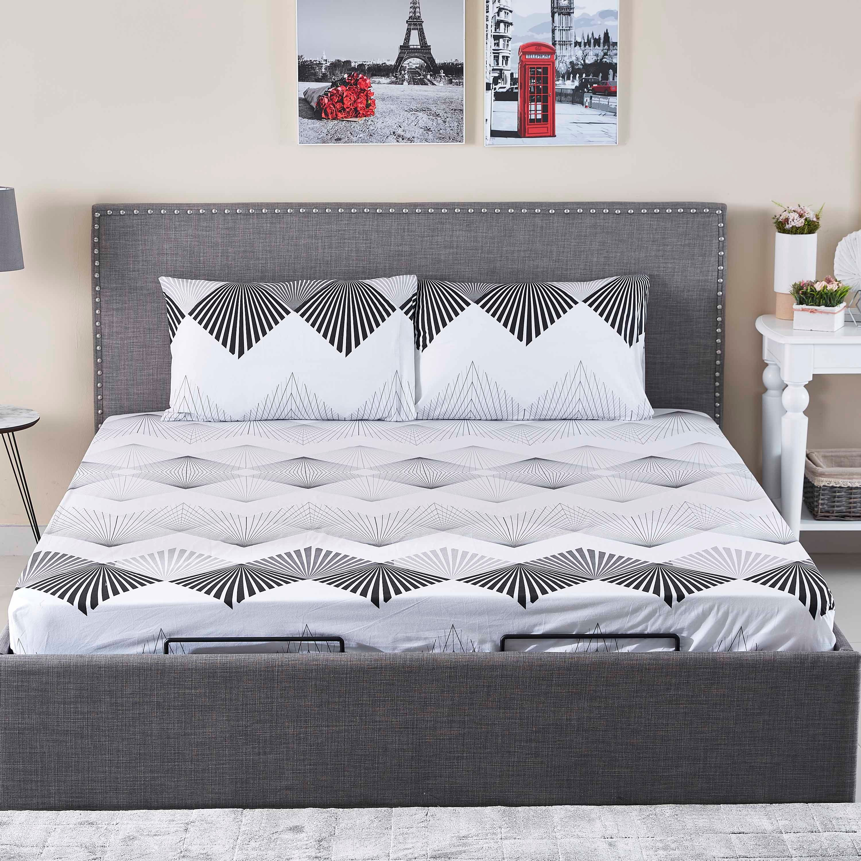 Sunrise Printed 2-Piece Cotton Pillow Cover Set - 50x75 cm-hbxhomeware-hbxbedroom-image-4
