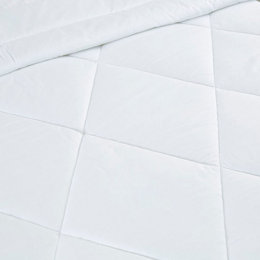Wellington 3-Piece Solid Cotton Queen Comforter Set - 200x240 cm-Comforter Sets-image-3