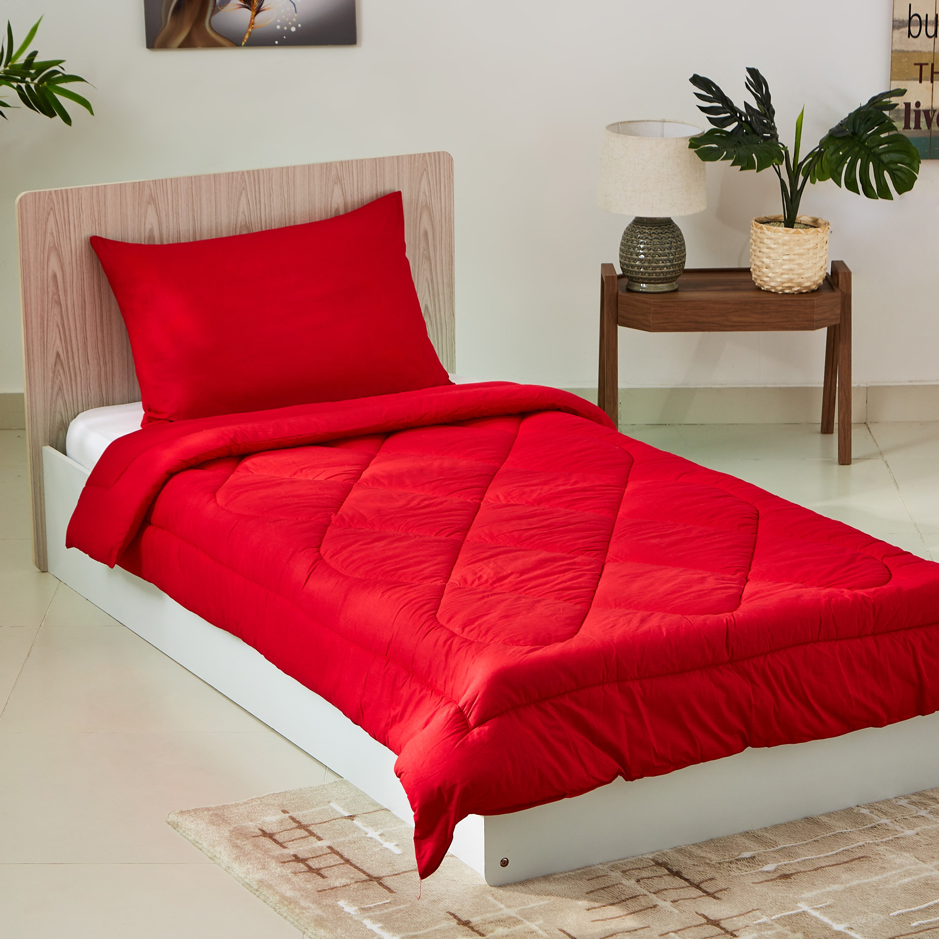 Wellington 2-Piece Solid Cotton Single Comforter Set - 135x220 cm-PROMO_HB_AE_B1G1_250925-image-1