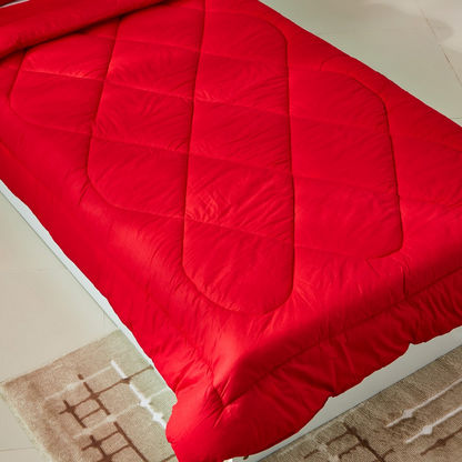 Wellington 2-Piece Solid Cotton Single Comforter Set - 135x220 cms