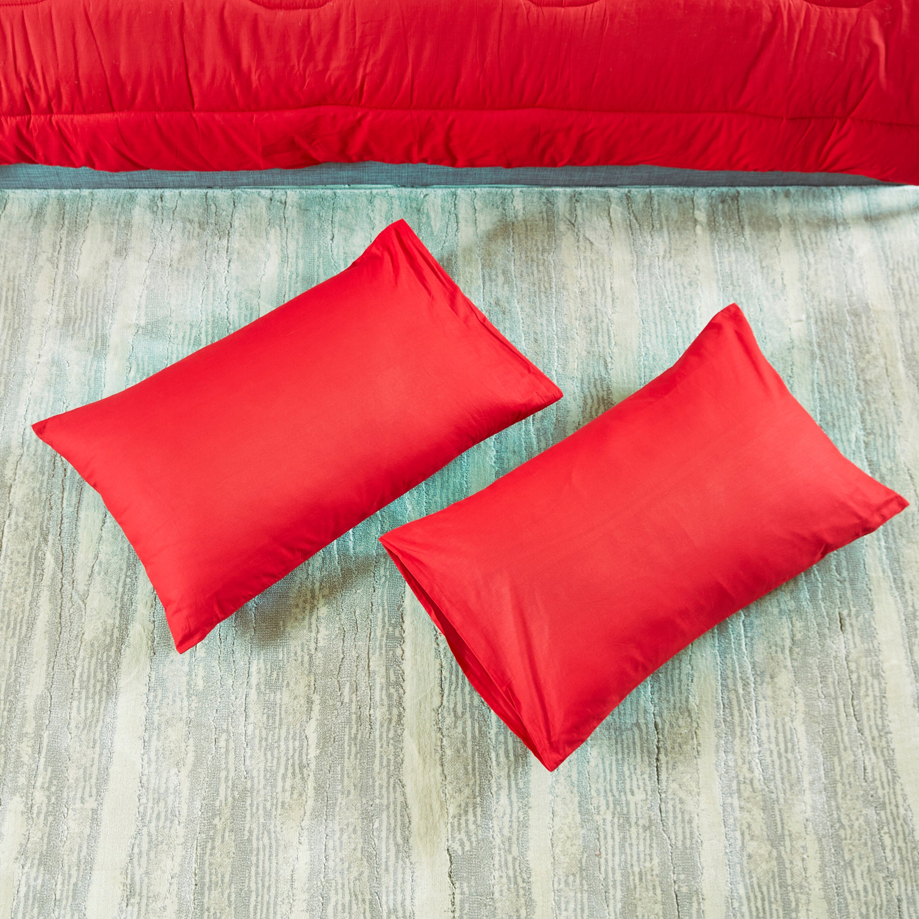 طقم لحاف كوين قطن سادة 3 قطع من ويلنجتون - 200x240 سم -hbxhomeware-hbxdecorandfurnishings-image-6