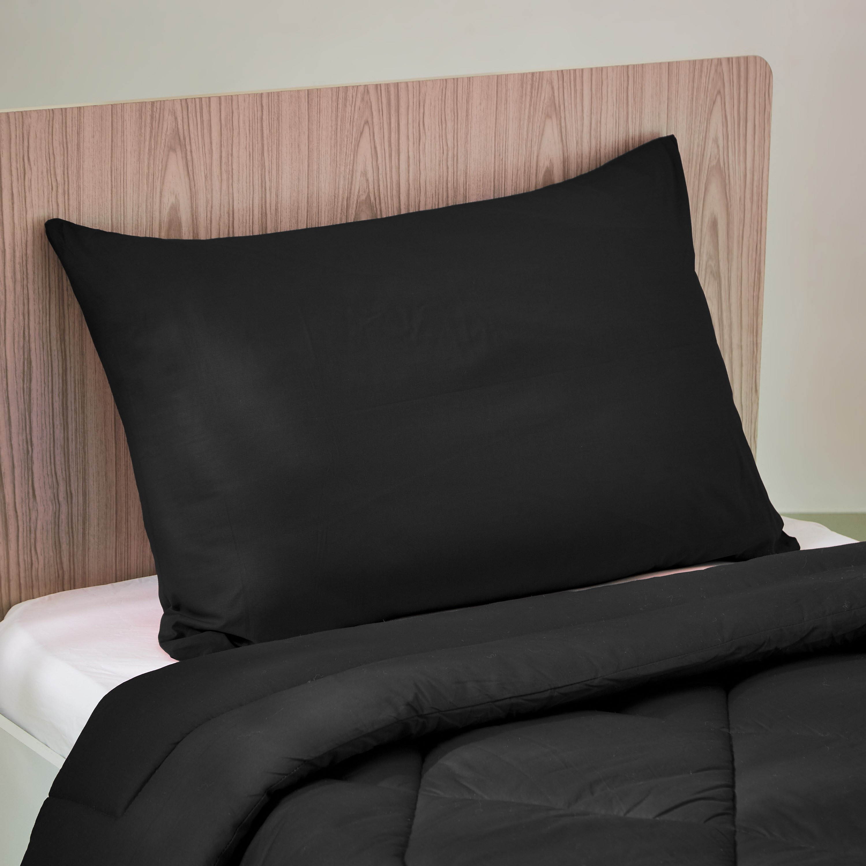 طقم لحاف فردي قطن سادة قطعتين من ويلنجتون - 135x220 سم-PROMO_HB_AE_B2G2_011025-image-2