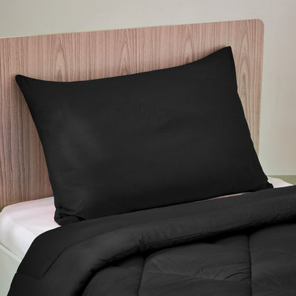 Wellington 2-Piece Solid Cotton Single Comforter Set - 135x220 cm