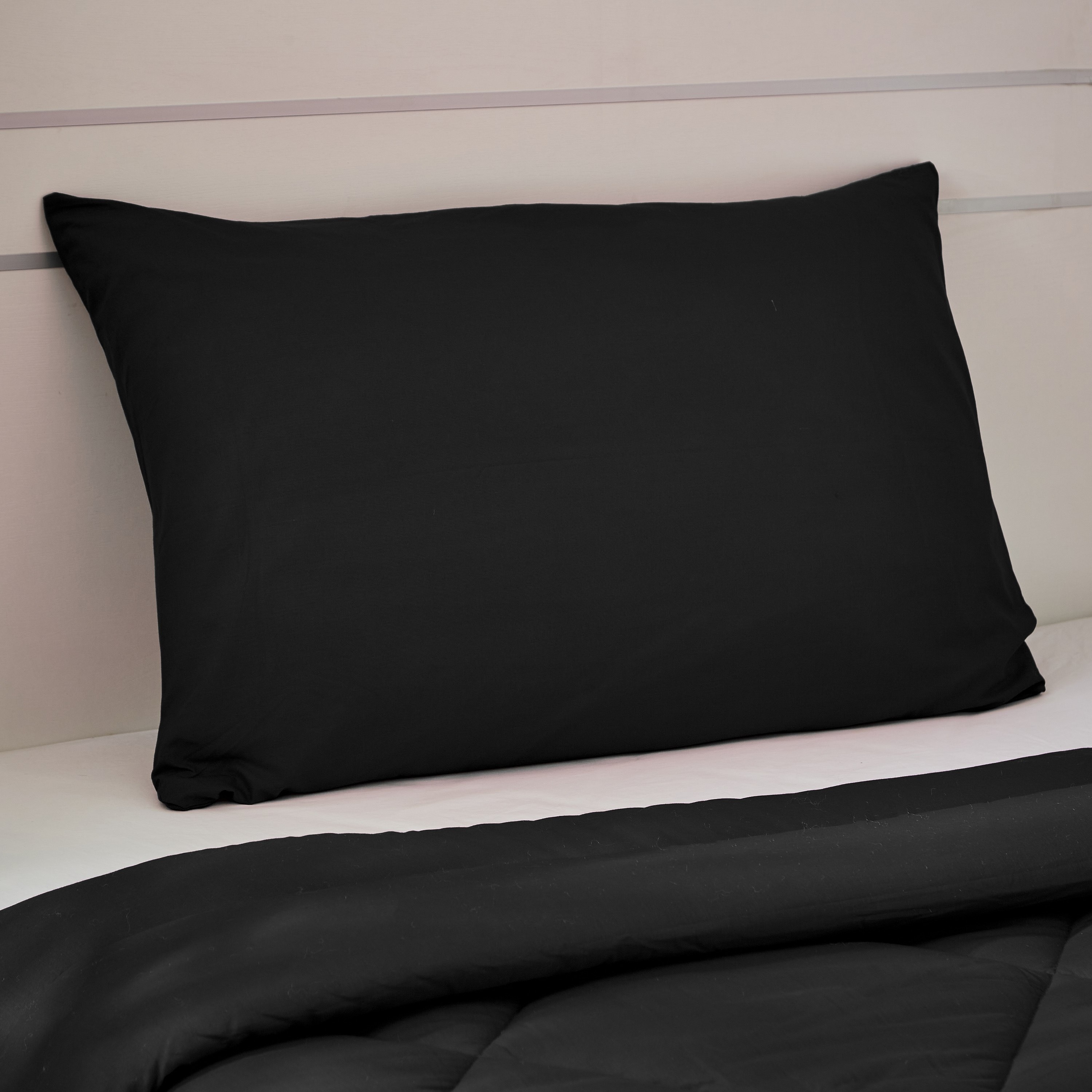 طقم لحاف مزدوج قطني سادة من قطعتين من ويلنجتون  - 135x220 سم-PROMO_HB_AE_B1G1_250925-image-2