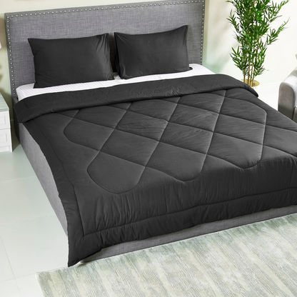 Wellington 3-Piece Solid Cotton Queen Comforter Set - 200x240 cm