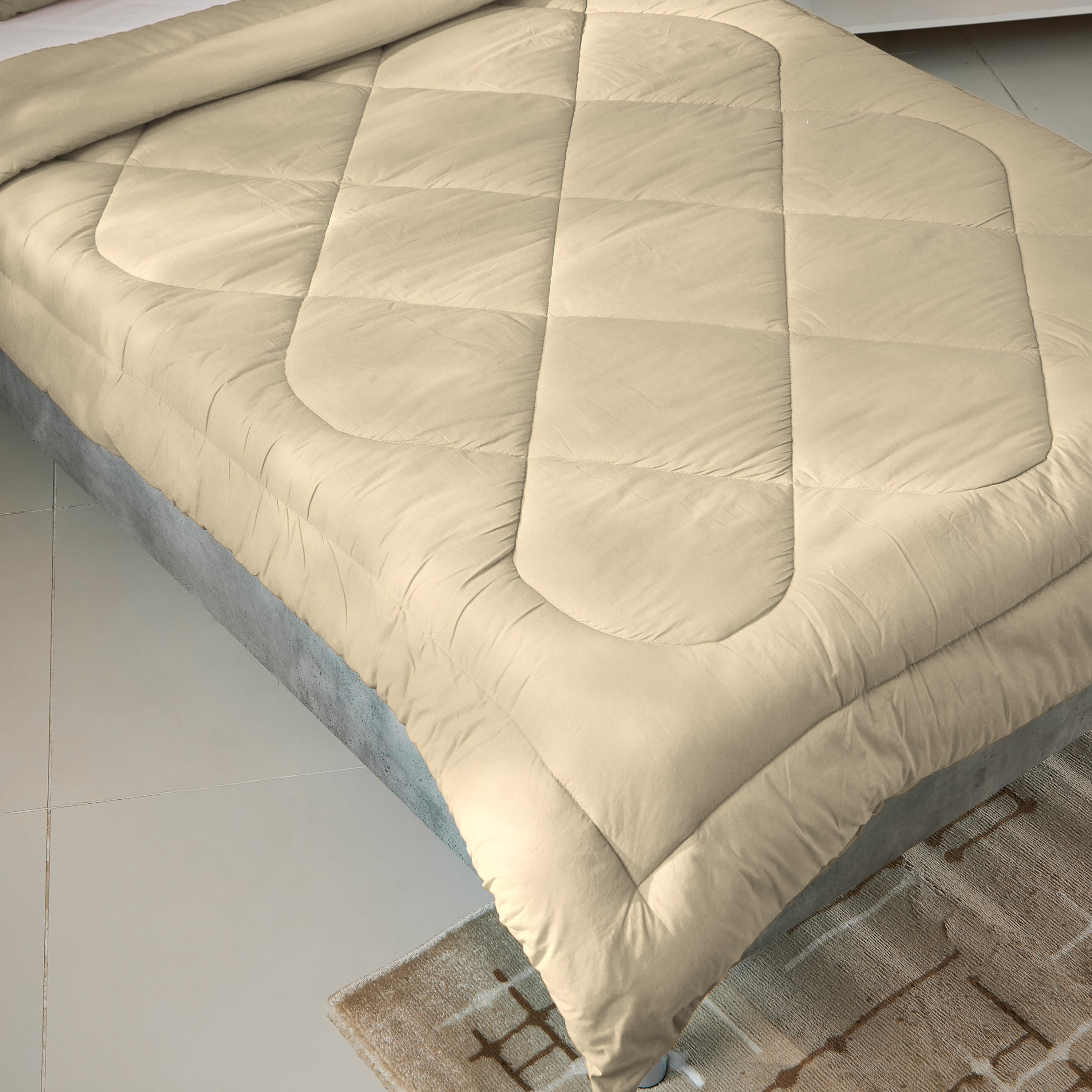 طقم لحاف مزدوج قطني سادة قطعتين من ويلنجتون - 160x220 سم-hbxhomeware-hbxdecorandfurnishings-image-3