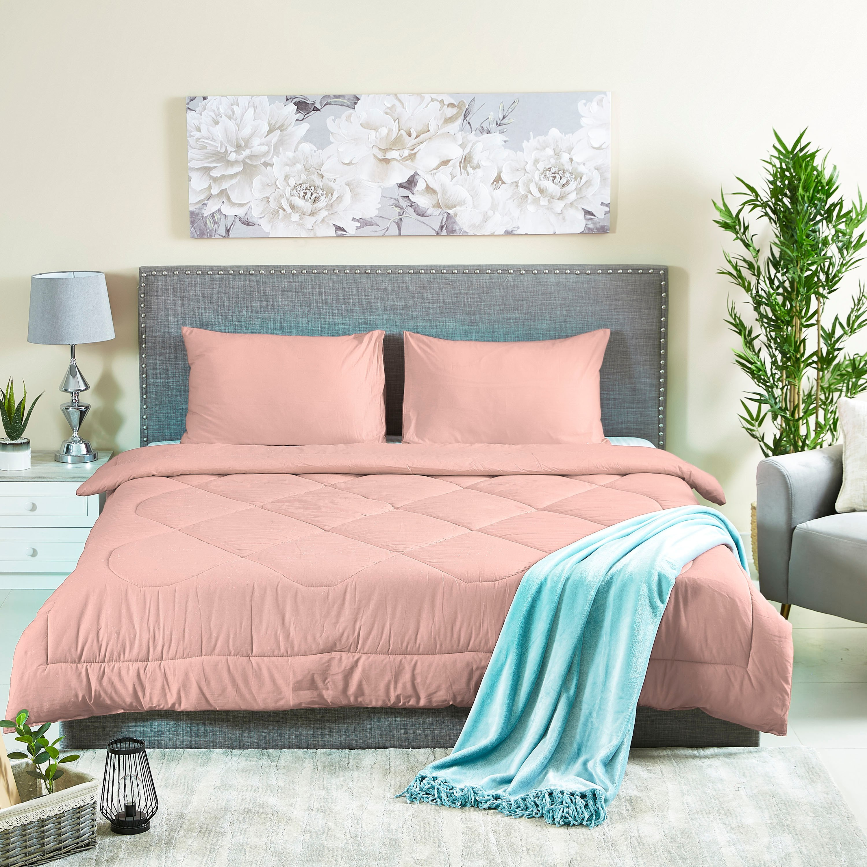 Wellington 3-Piece Solid Cotton King Comforter Set - 220x240 cm-PROMO_HB_AE_B1G1_250925-image-7