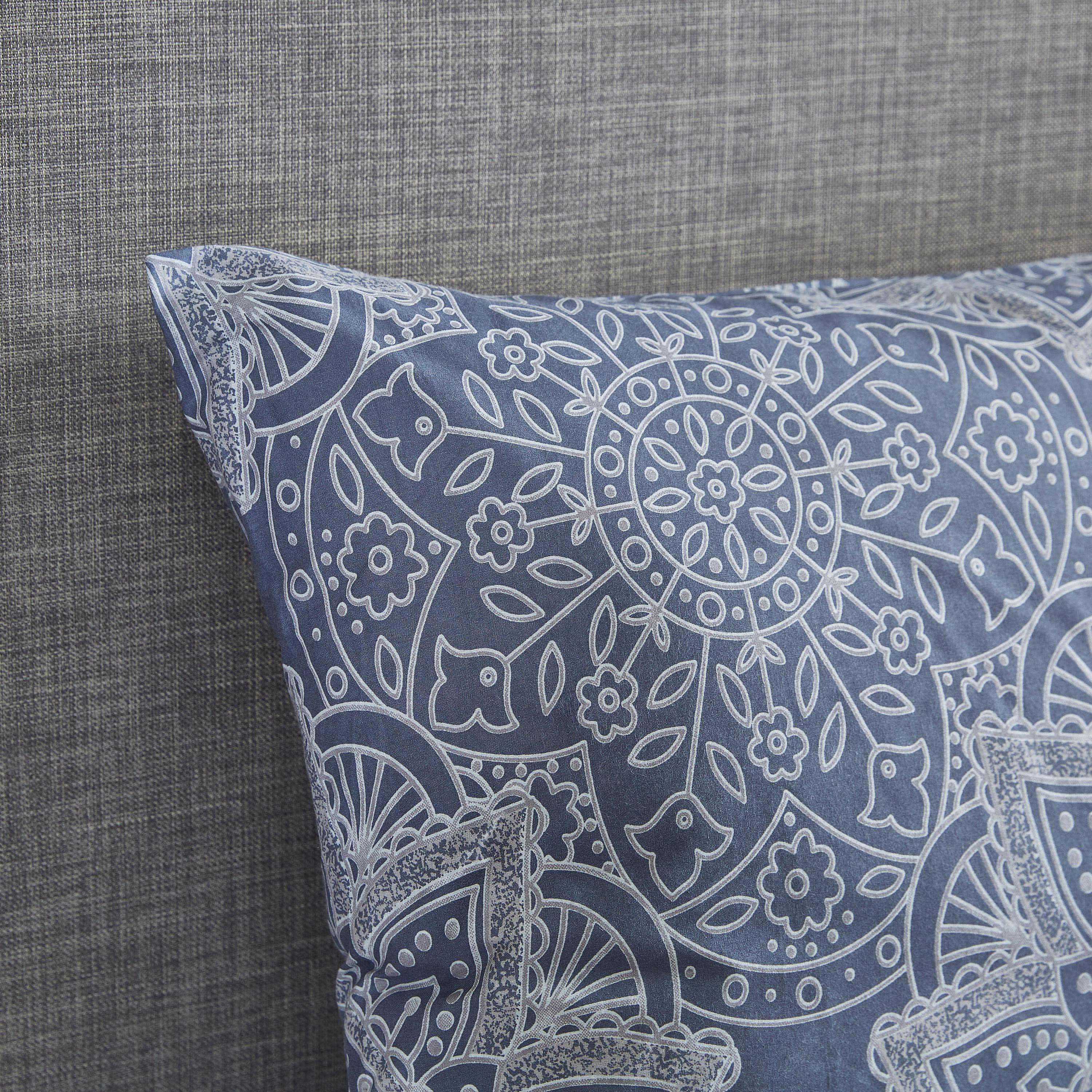 Medallion Print Cotton 3-Piece Super King Comforter Set - 240x240 cm-hbxhomeware-hbxdecorandfurnishings-image-5